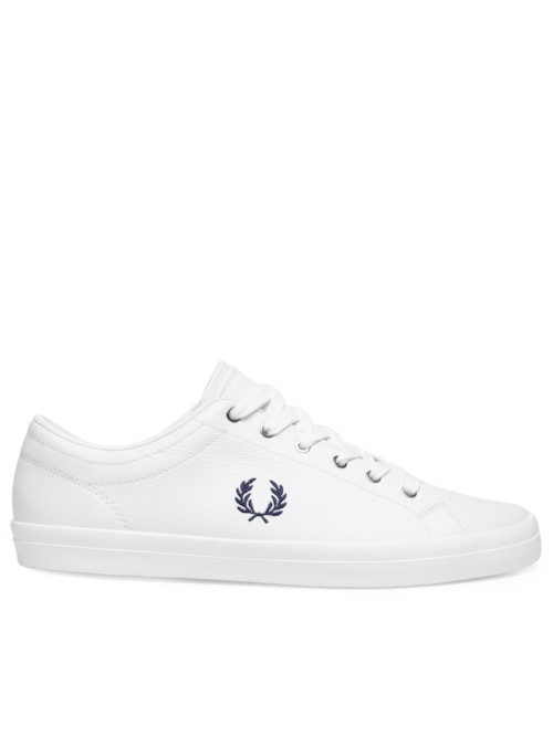 Tênis Casual Masculino Baseline Leather – Branco