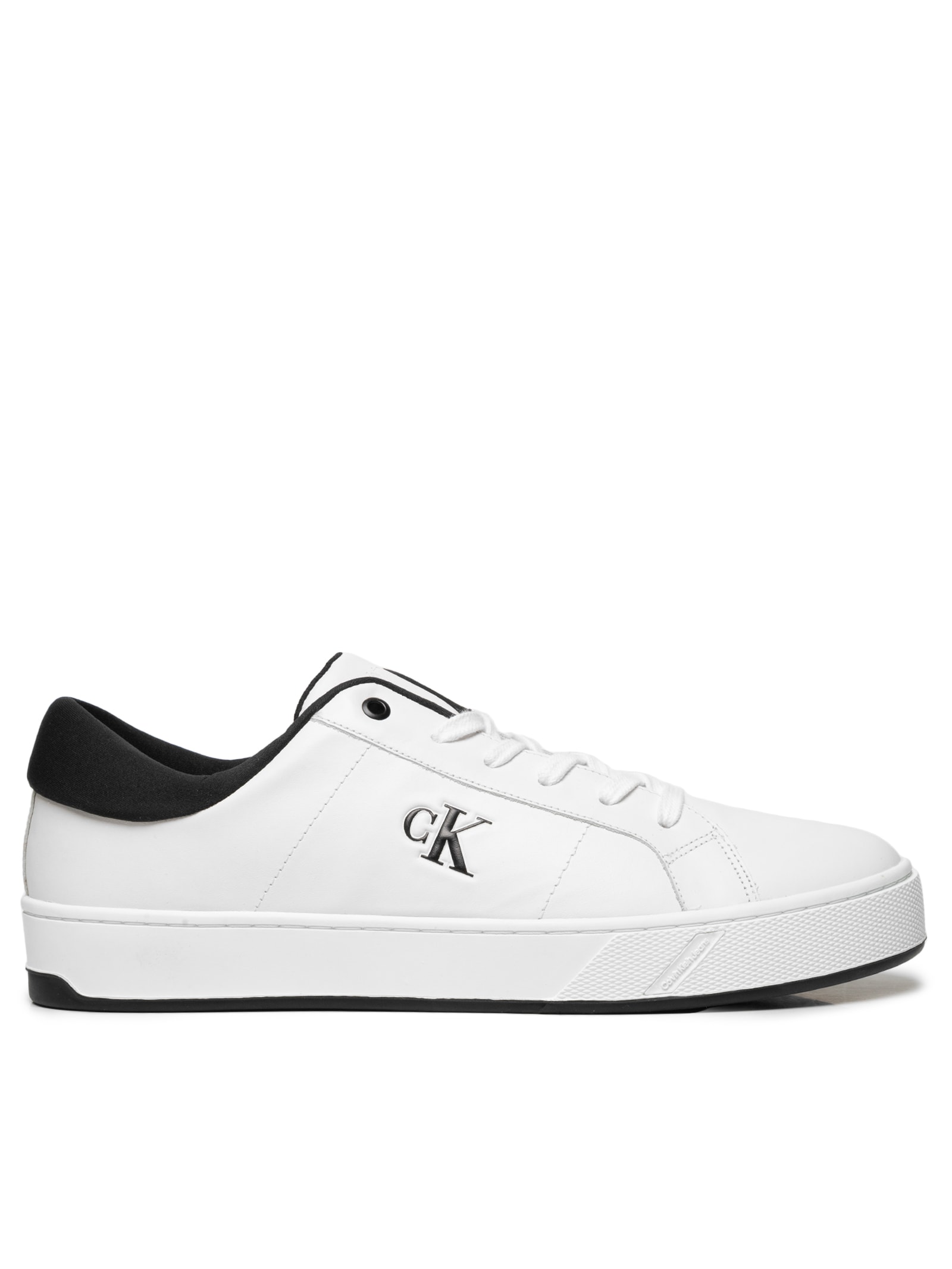 Tênis Casual Masculino Palito Side Branco Calvin Klein Jeans