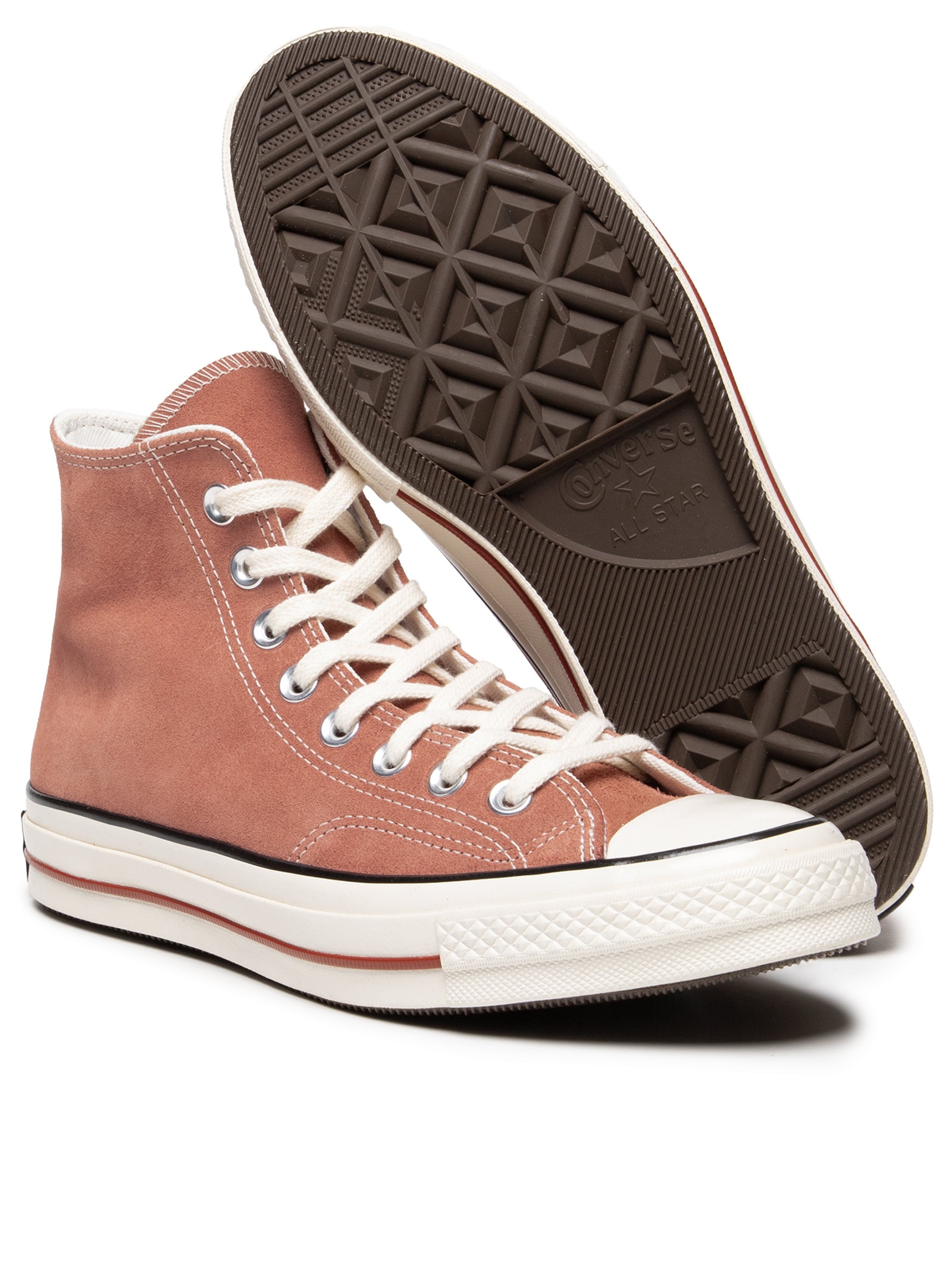 Tênis Chuck 70 Seasonal Suede Feminino Marrom Converse