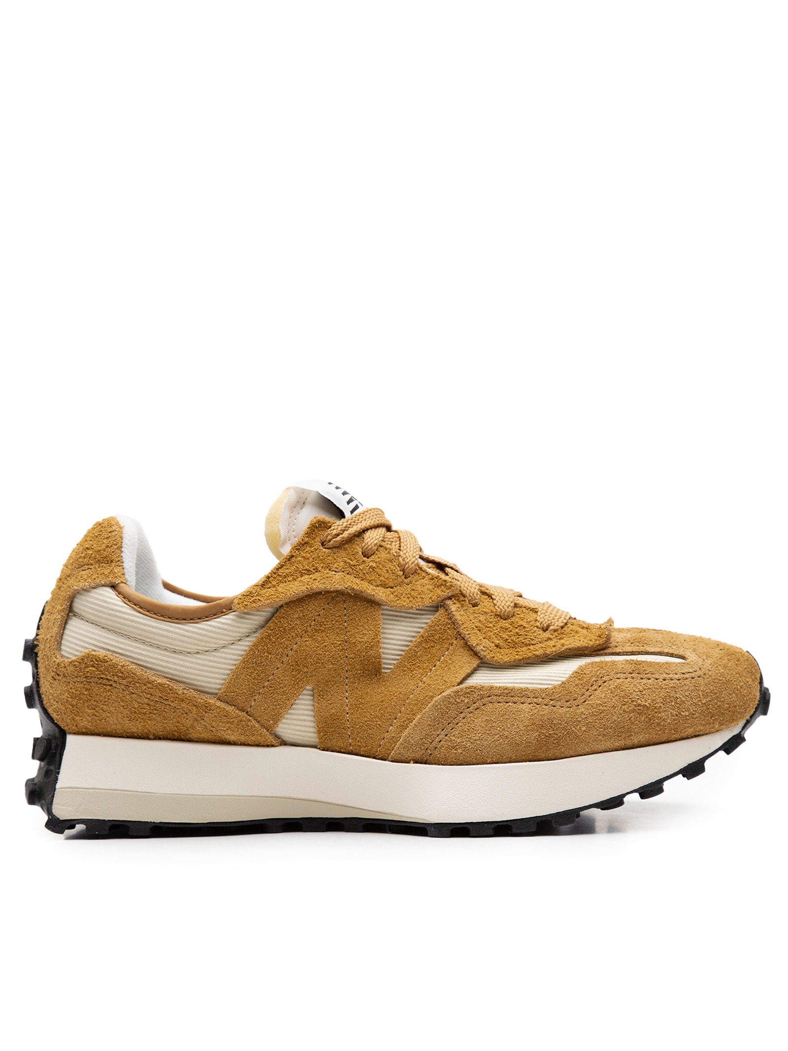 なみ Tênis Feminino 327 Warped Golden Brown - Marrom - New Balance