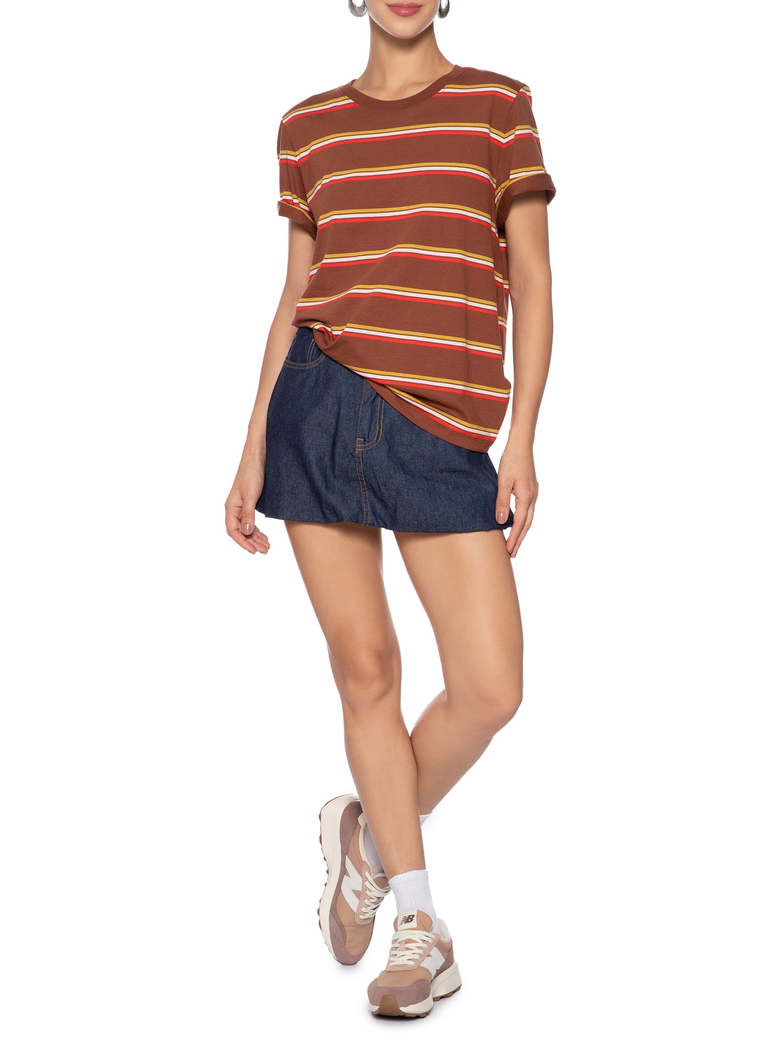 Tênis Feminino 370V1 Marrom New Balance