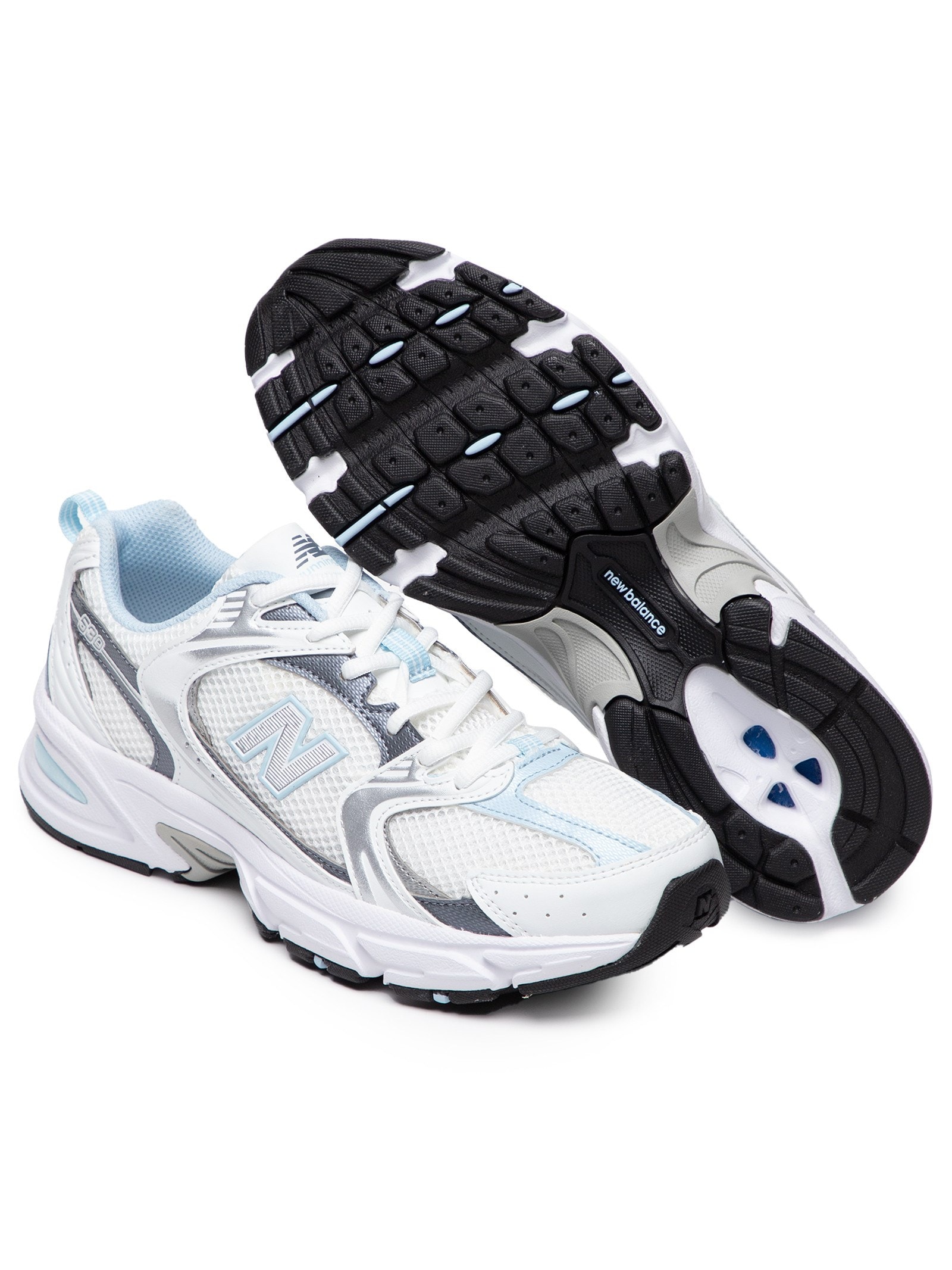 Tênis Feminino 530 Branco e Azul New Balance