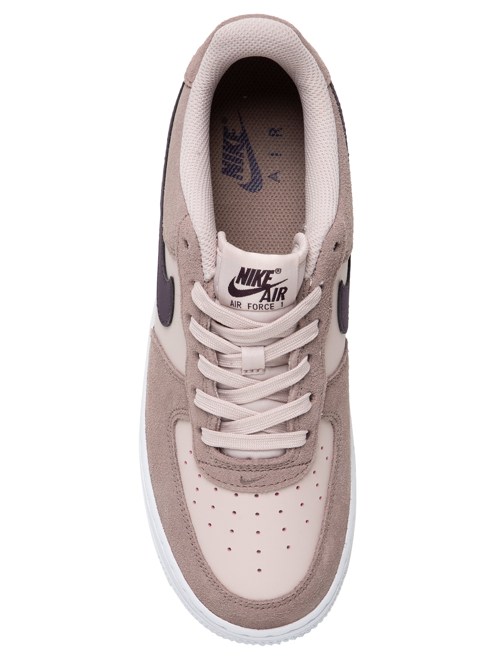 Tênis Feminino Air Force 1 Essential + Big Kids' Marrom Nike