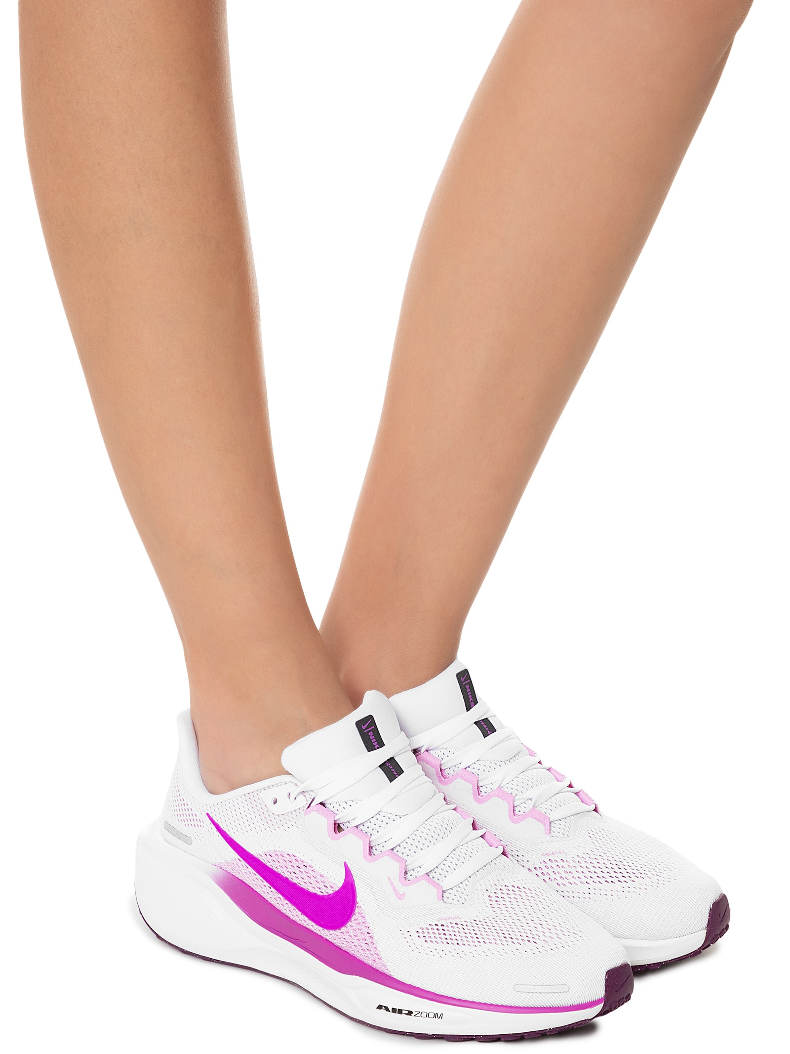 靴 NIKE W AIRZOOM PEGASUS41 Tênis Nike Air Zoom Pegasus 41 Feminino - Cinza/Lilás
