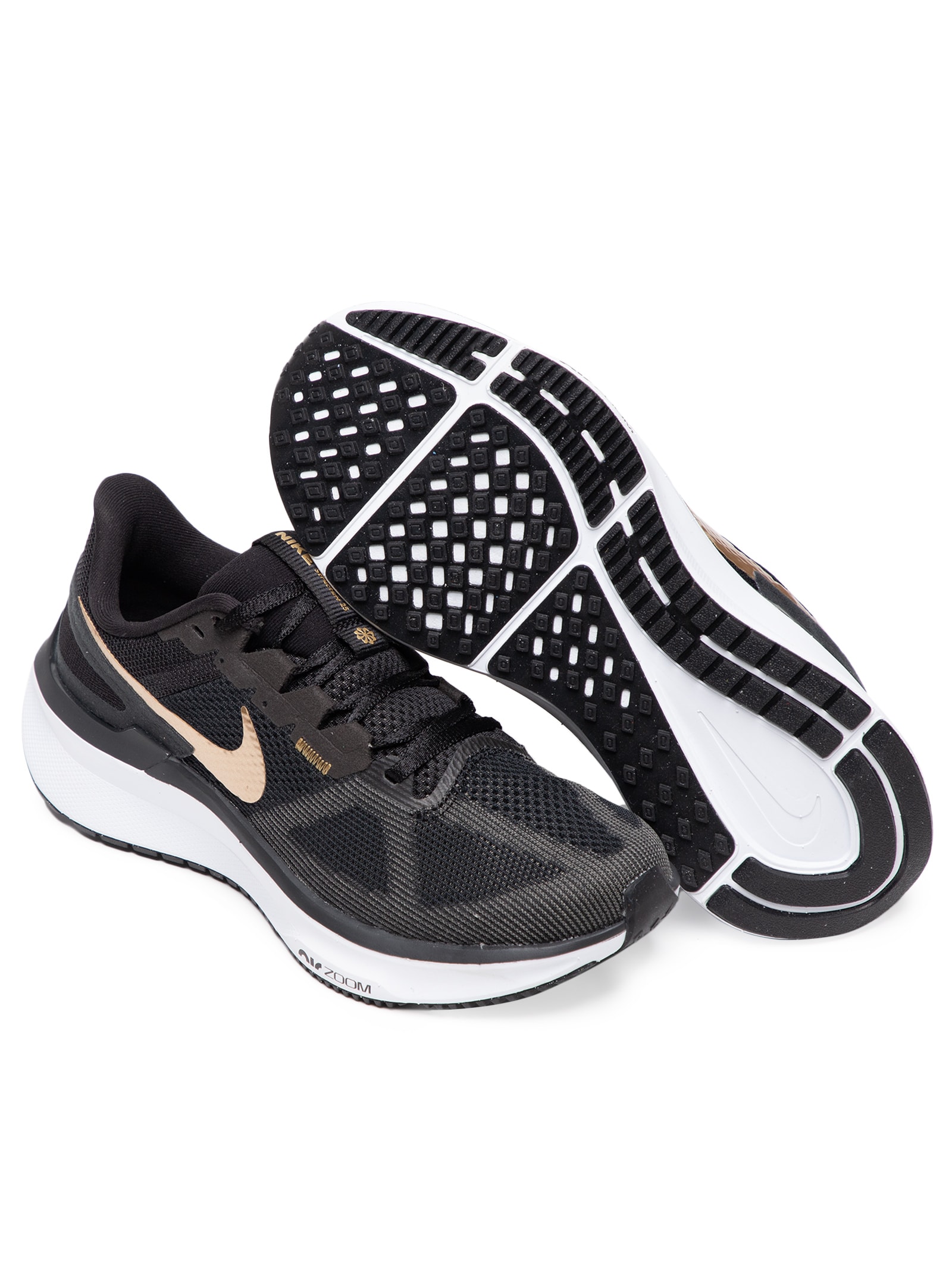 Tênis Feminino Air Zoom Structure 25 - Preto - Nike