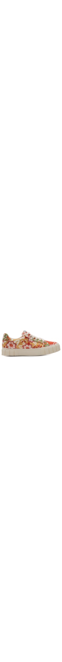 Tênis Feminino Avenida Tratorado Floral - Vermelho