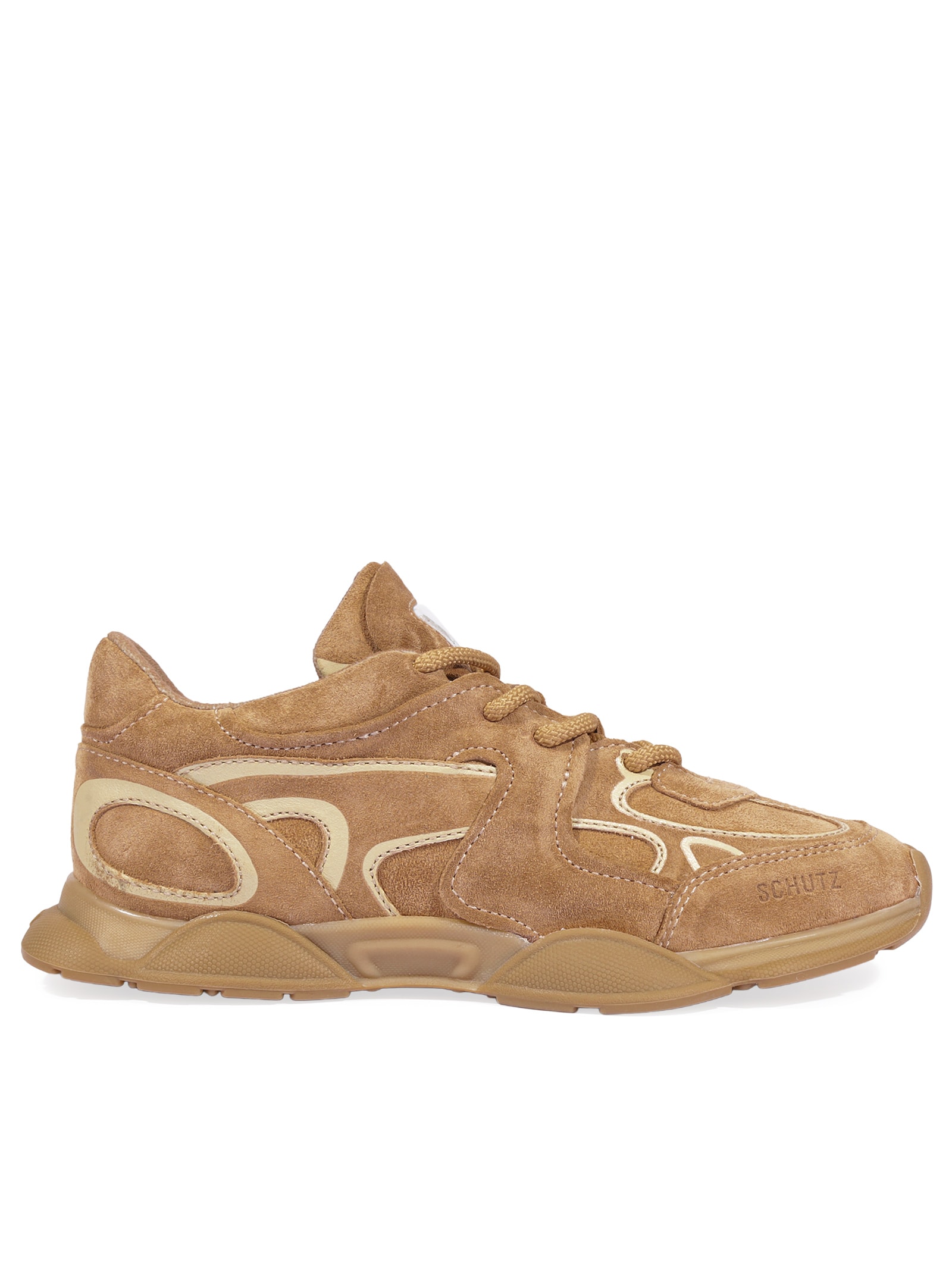Tênis Feminino Bubble Marrom Schutz