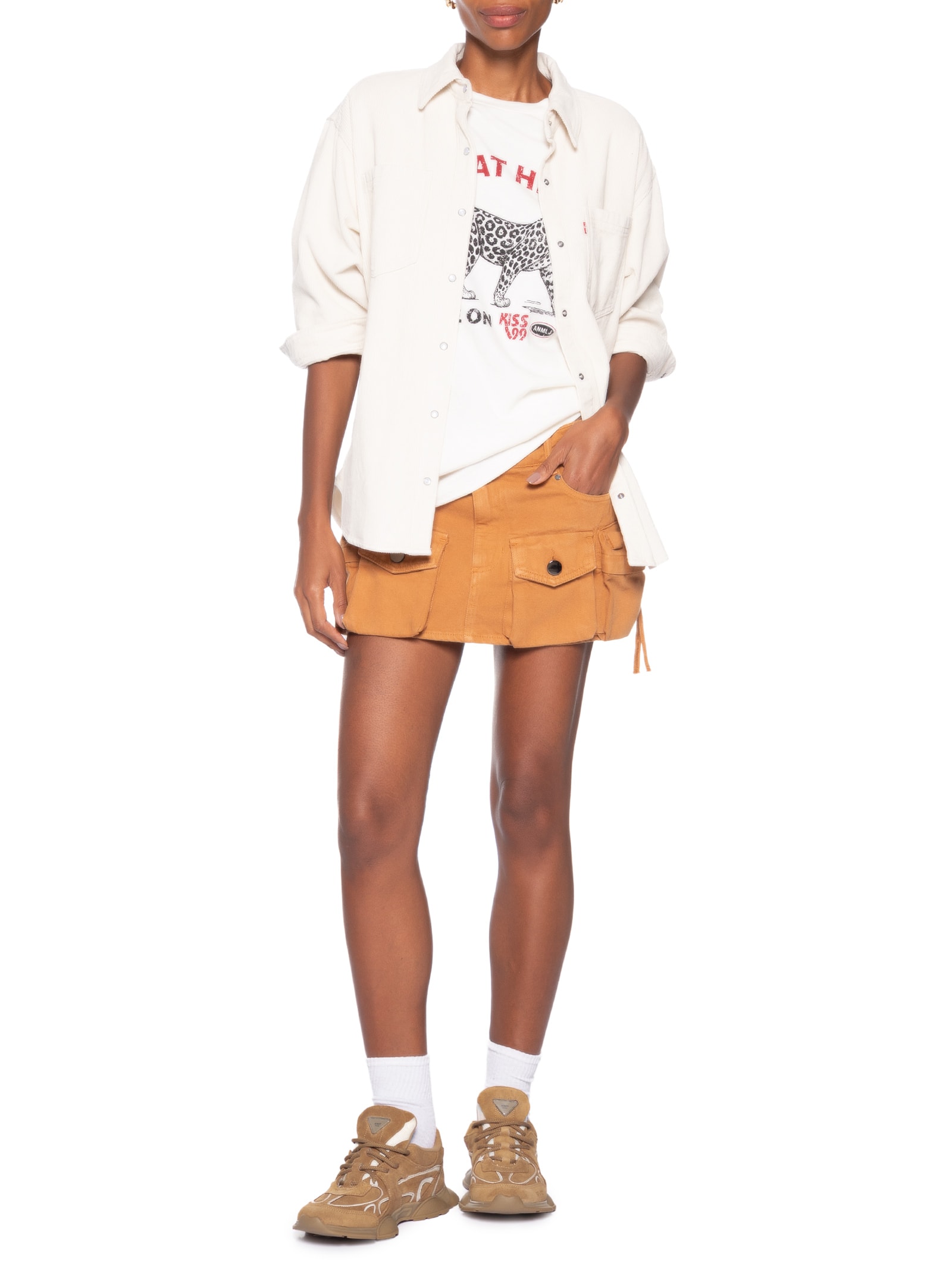 Tênis Feminino Bubble Marrom Schutz