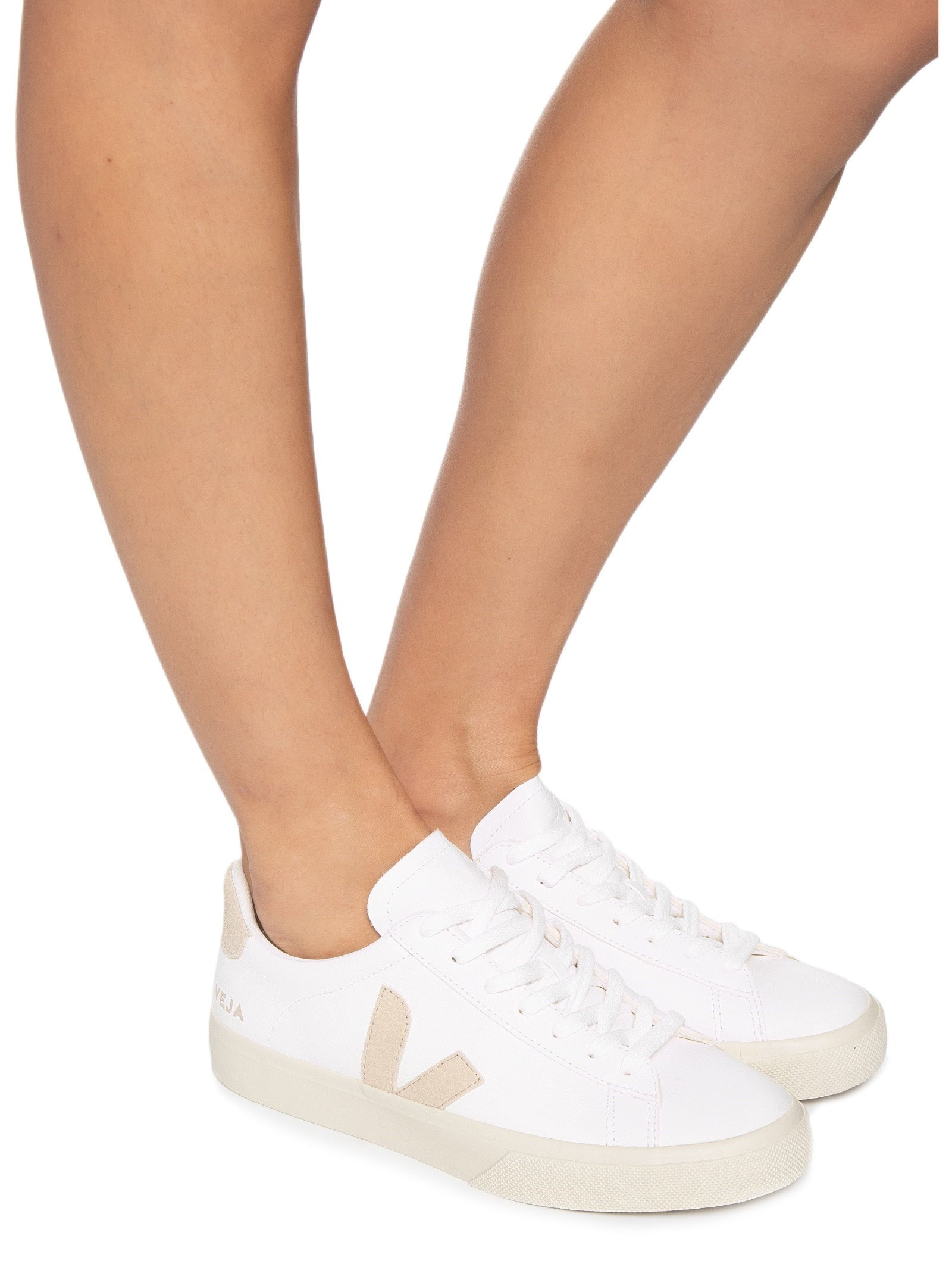 Veja - Tênis Feminino Campo Chfree Extra White Almond - Branco