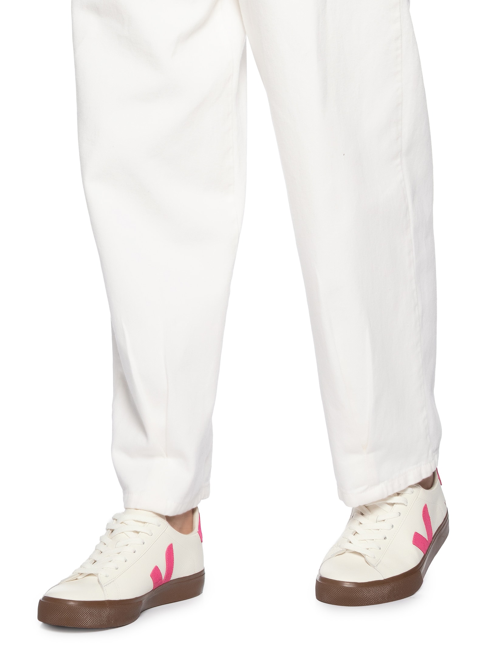 Tênis Feminino Campo Leather Branco Veja