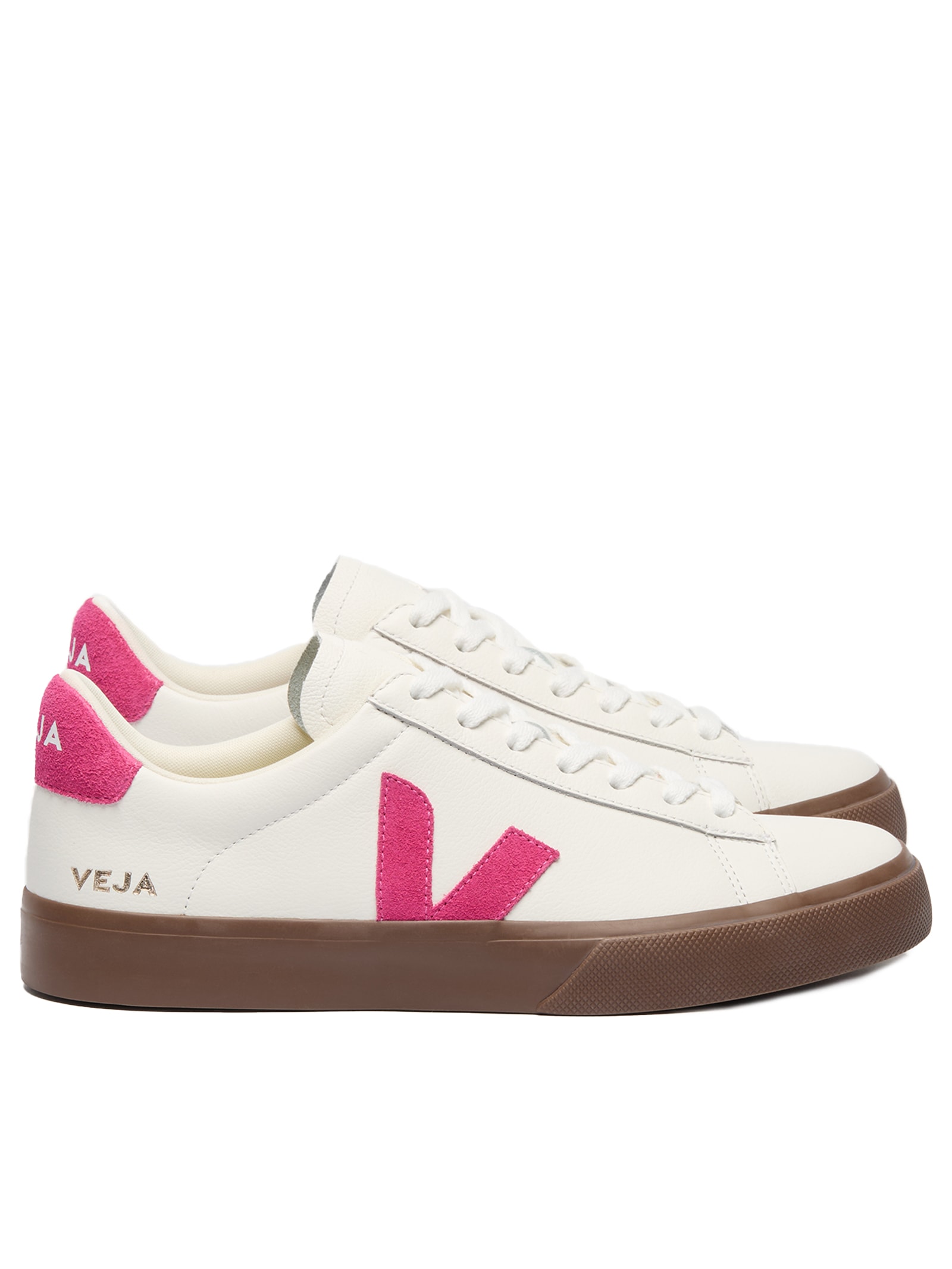 Tênis Feminino Campo Leather Branco Veja