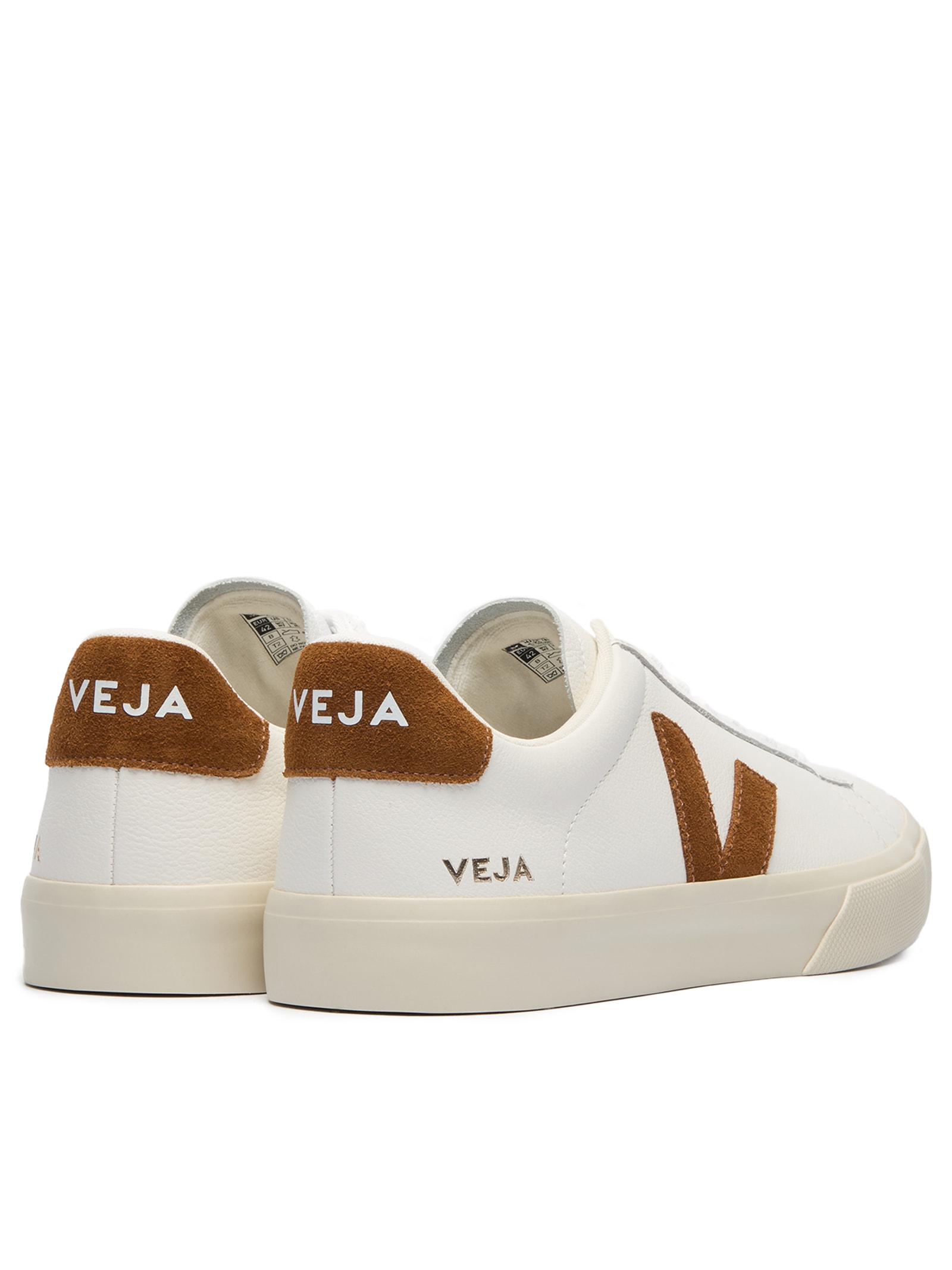 Tênis Feminino Campo Leather Branco Veja