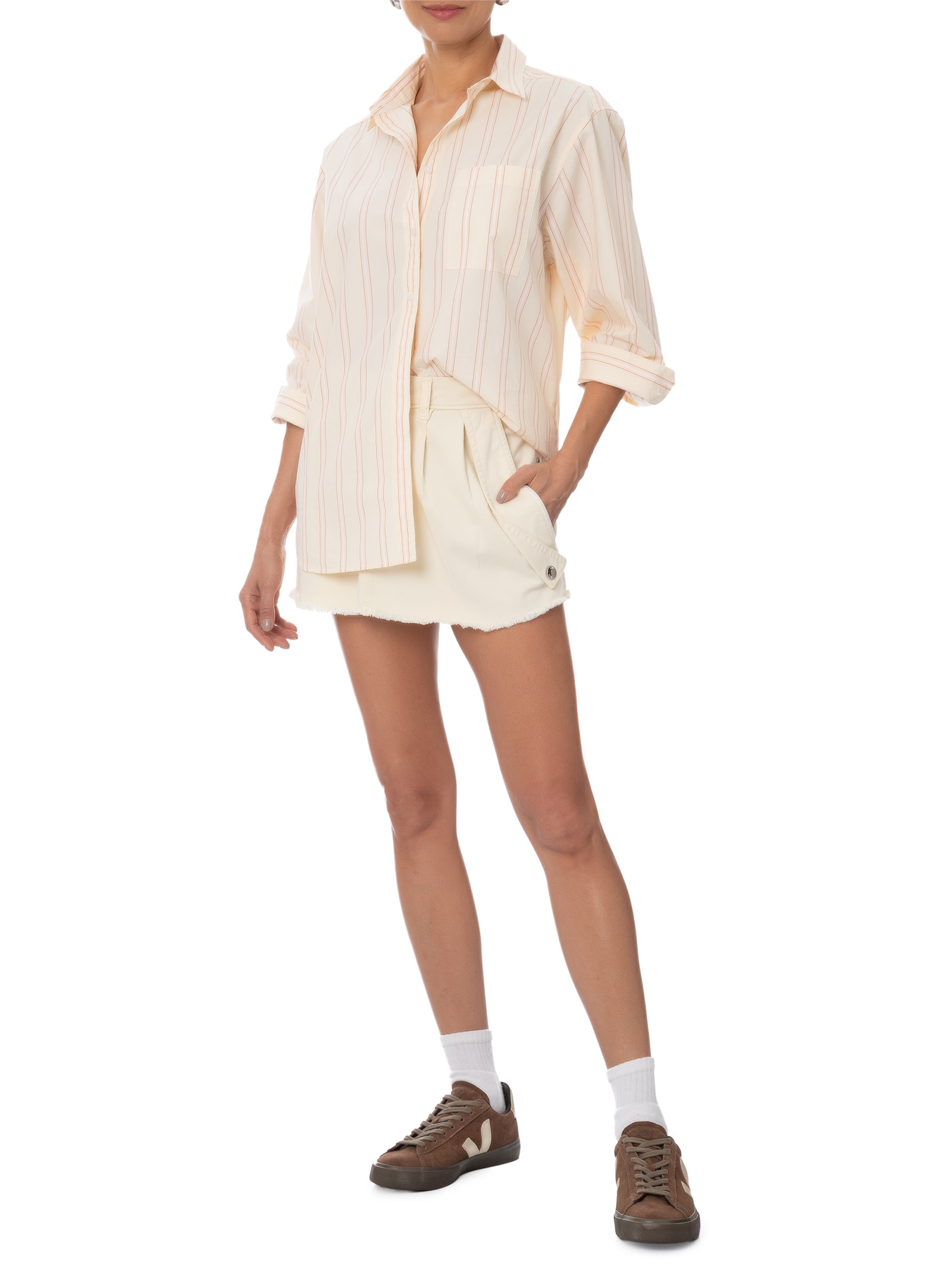 Tênis Feminino Campo – Marrom Veja