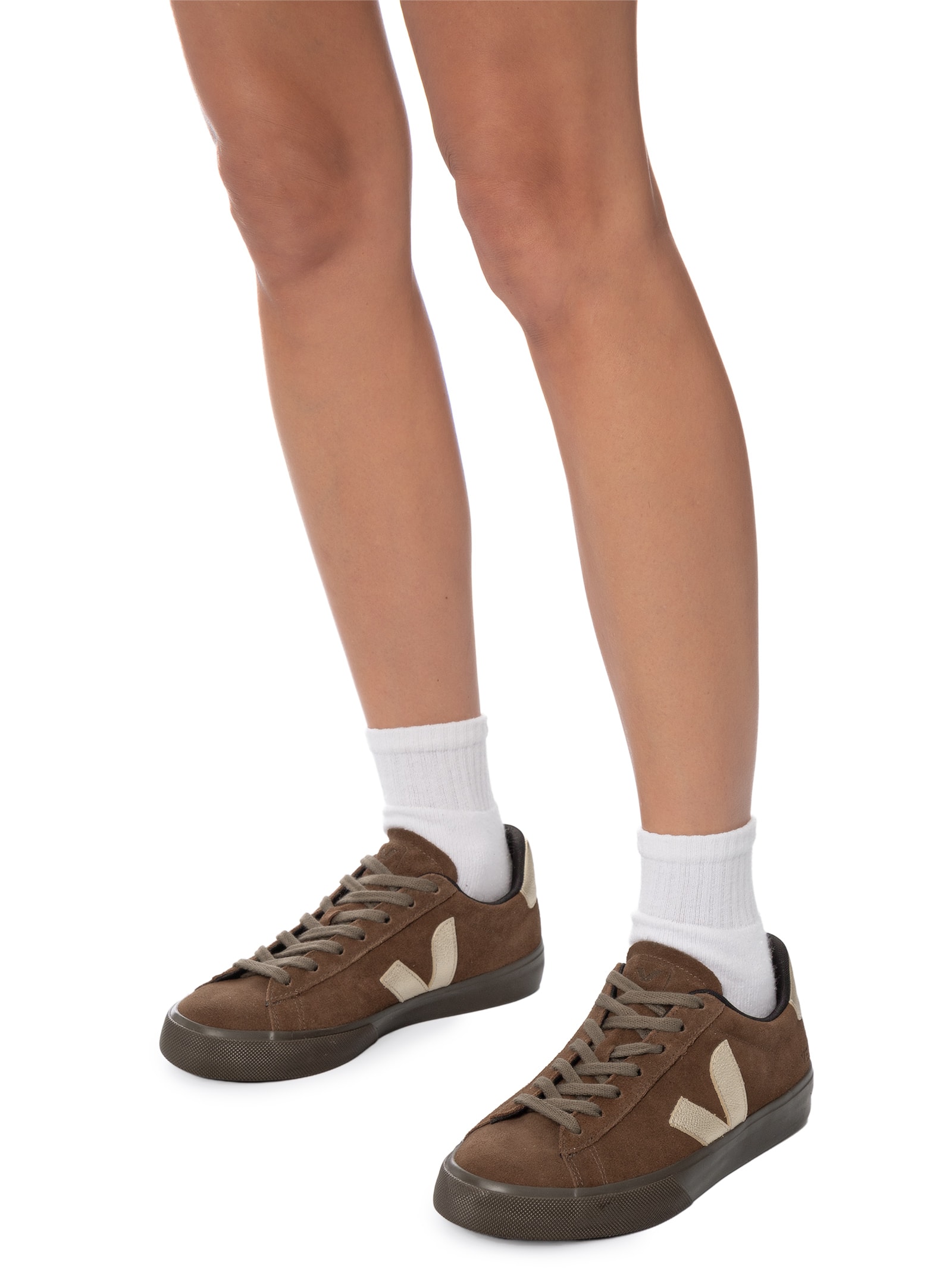 Tênis Feminino Campo – Marrom Veja