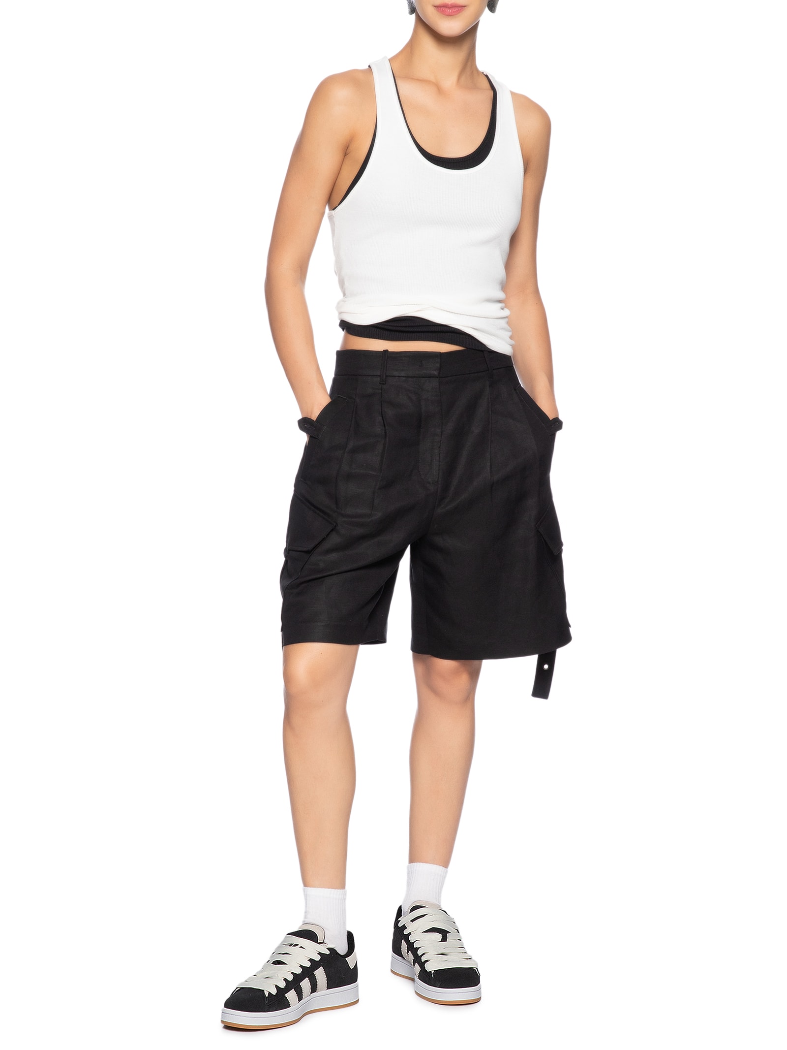 Tênis Feminino Campus 00S Double Preto Adidas Originals