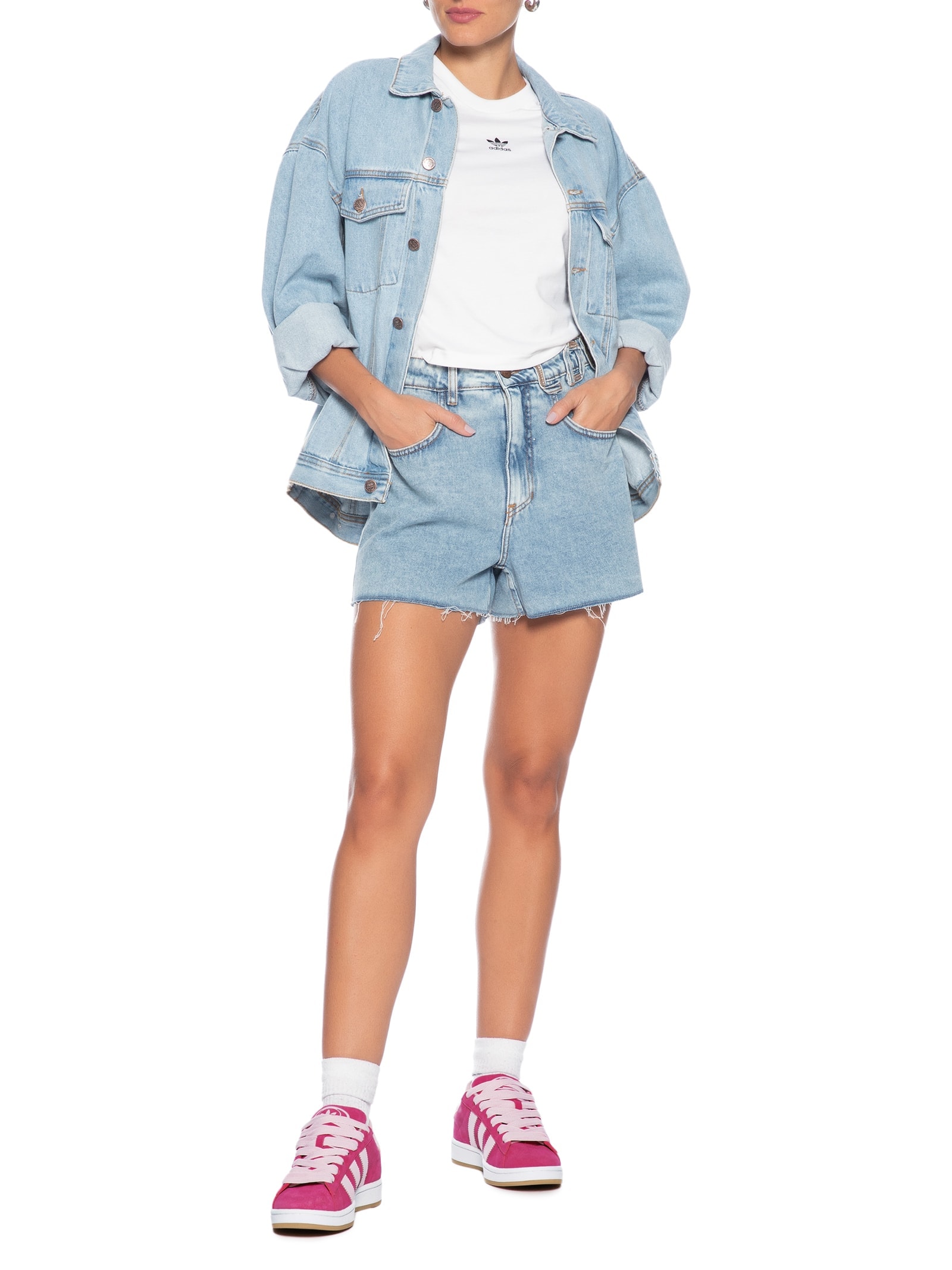 Tênis Feminino Campus 00S W Rosa Adidas Originals