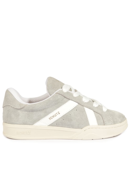 Tênis Feminino Camurça – Cinza