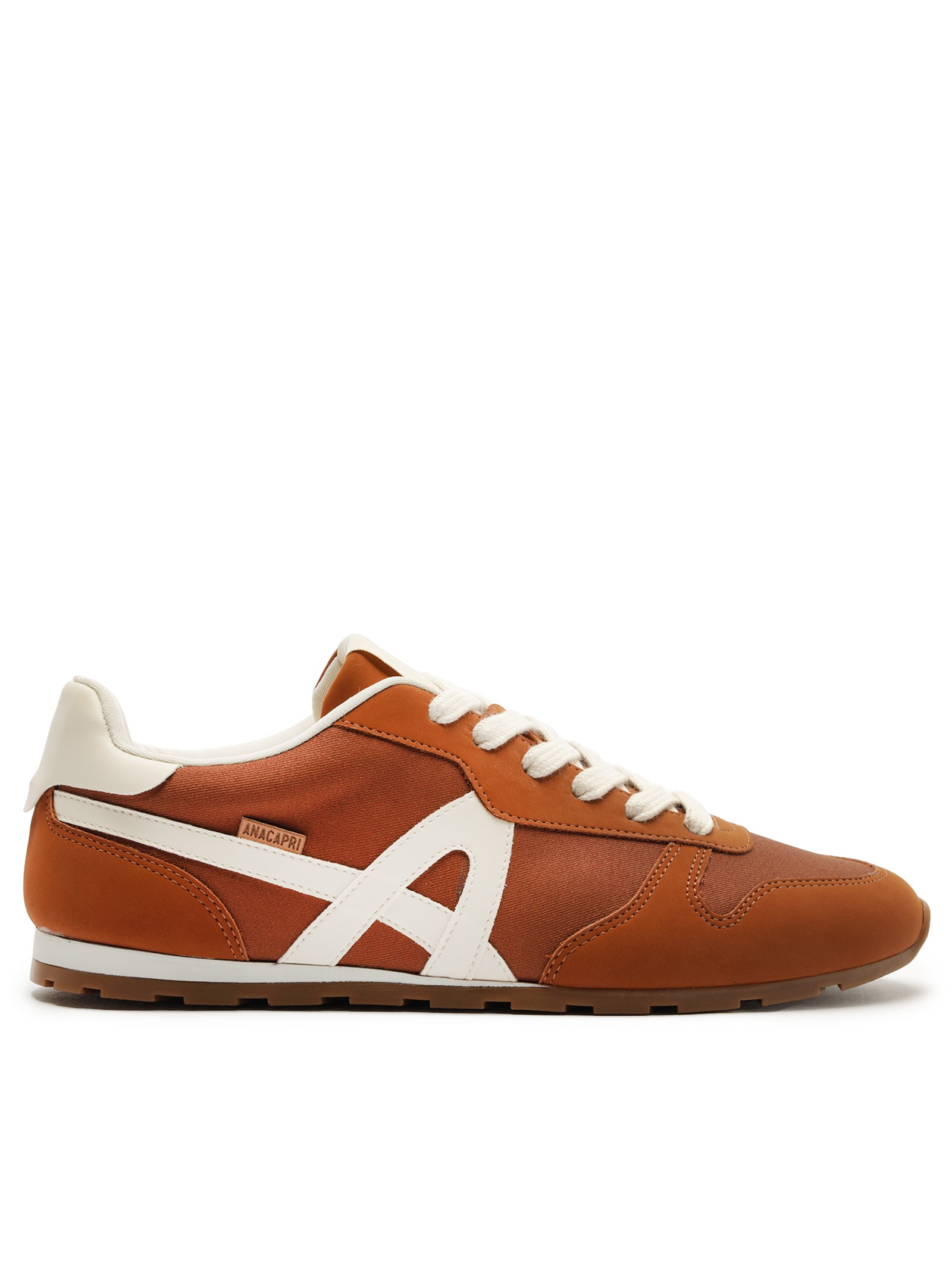 Tênis Feminino Casual Alaba Marrom Anacapri