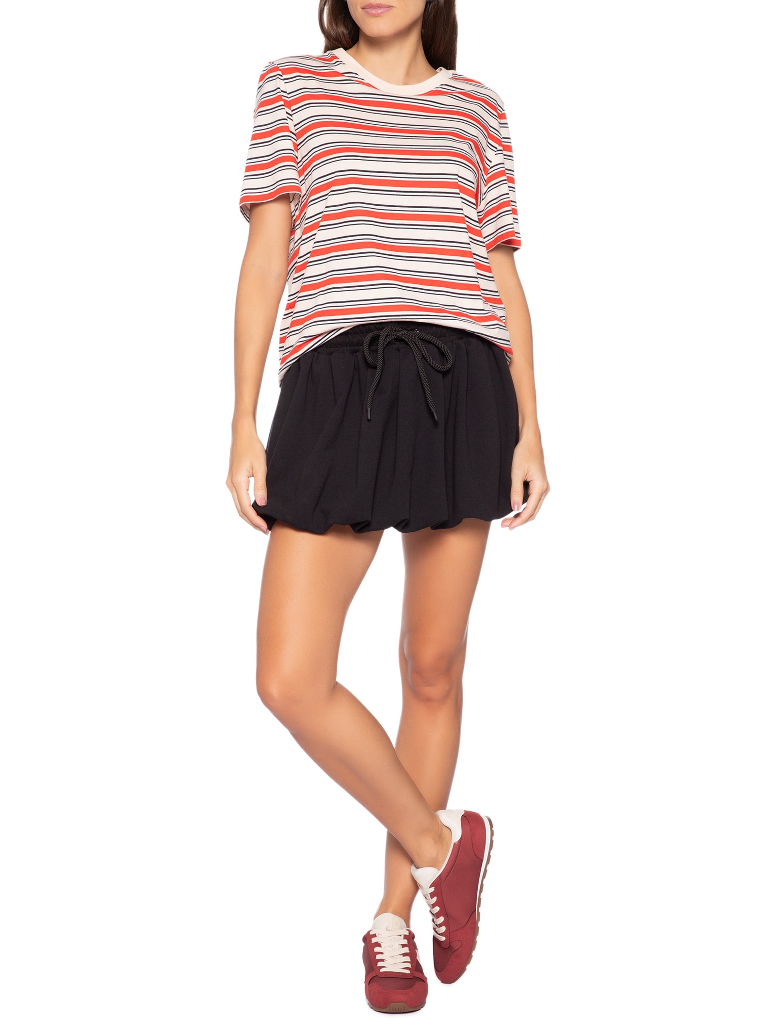 Tênis Feminino Casual Alaba Vermelho Anacapri