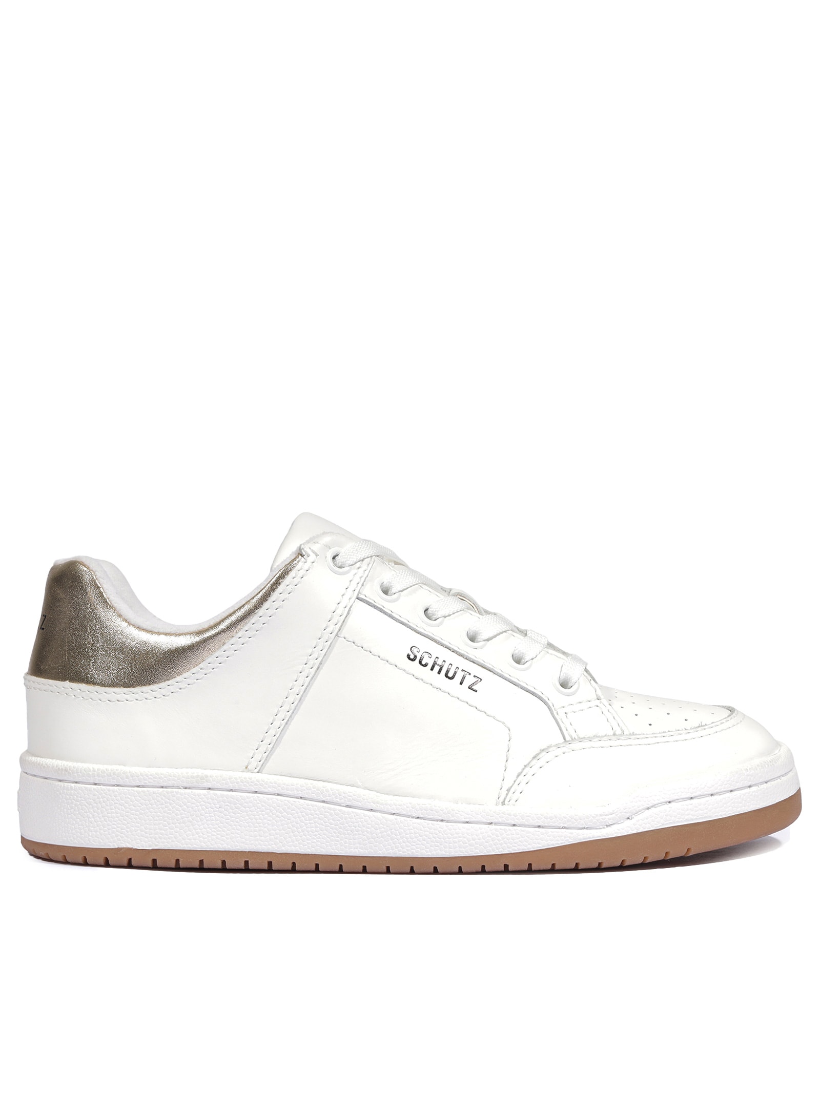 Tênis Feminino Casual Cloud Nappa/Metalic Napa Branco Schutz