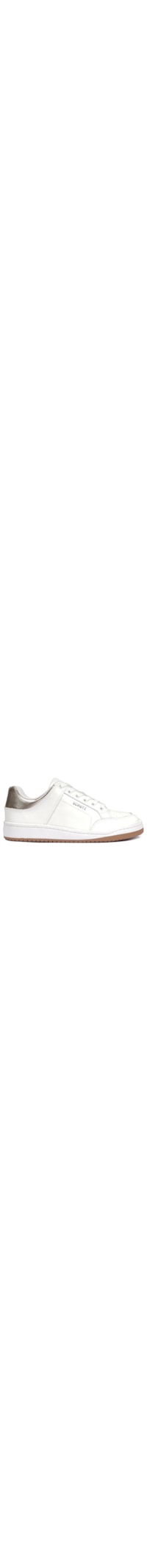 Tênis Feminino Casual Cloud Nappa/Metalic Napa - Branco