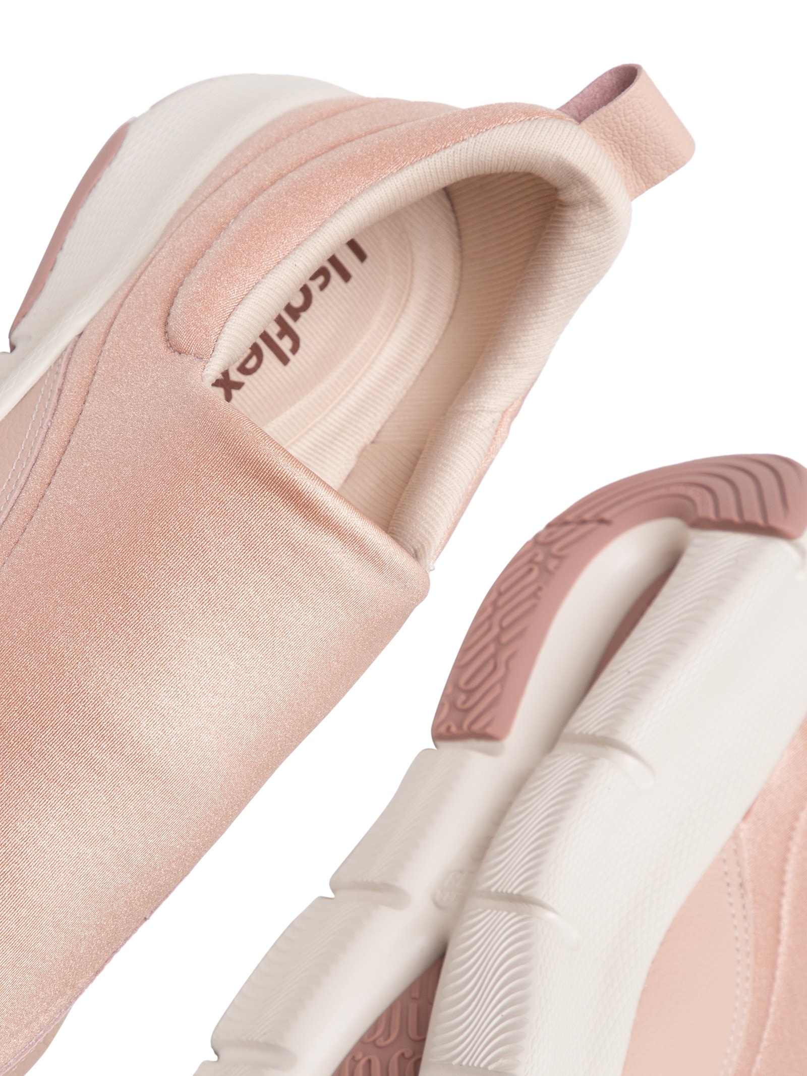 Tênis Feminino Casual Elastano Rosa Usaflex