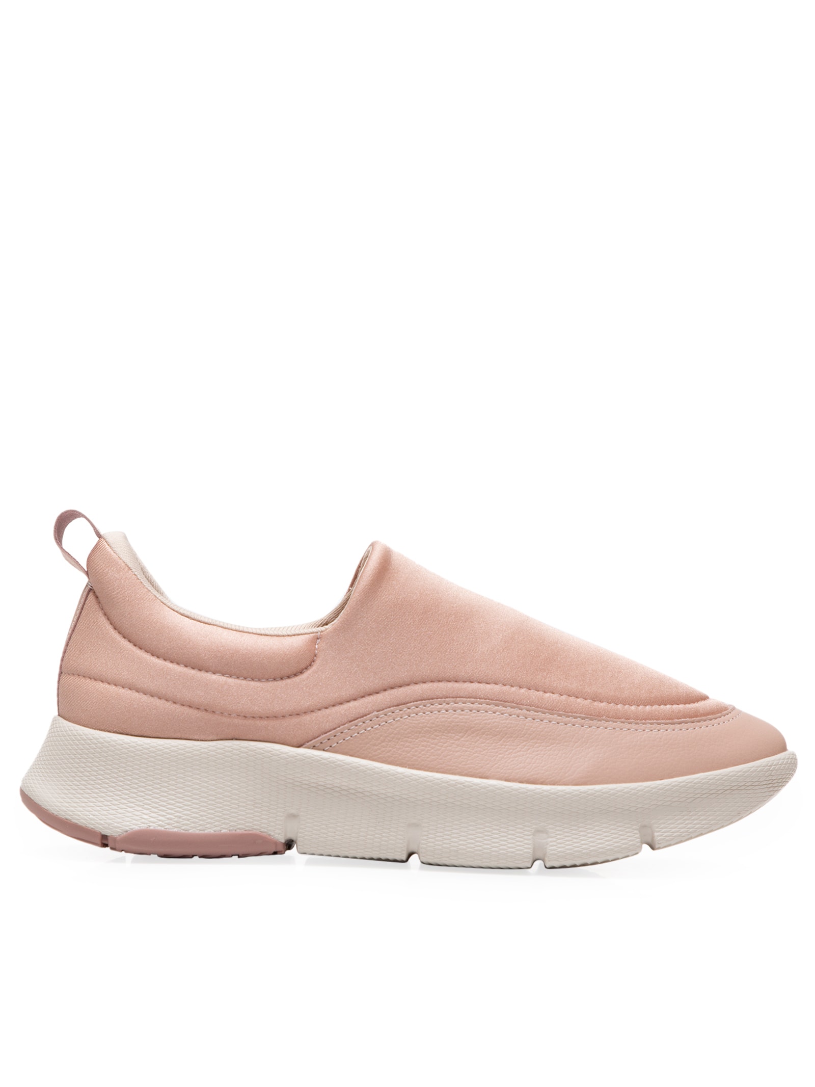 Tênis Feminino Casual Elastano Rosa Usaflex