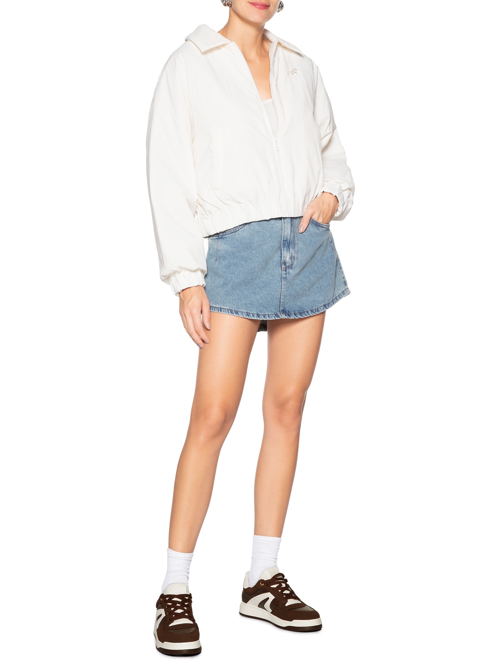 Tênis Feminino Casual Hels/Ec Goat Marrom Arezzo