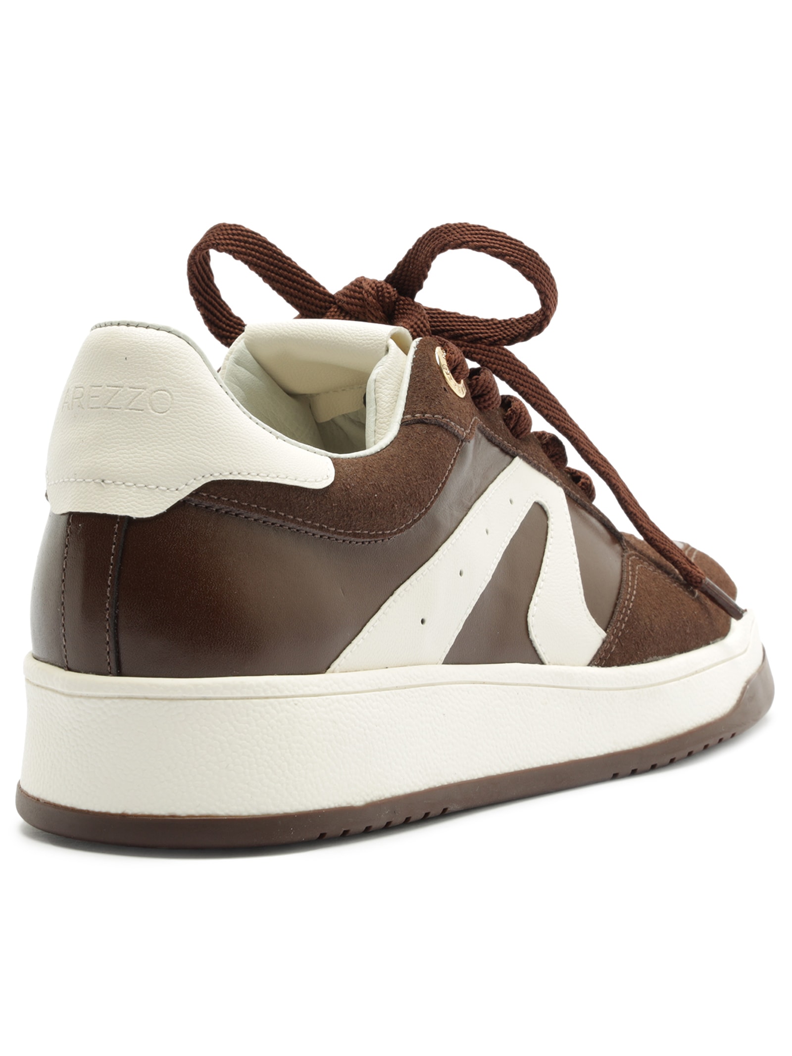 Tênis Feminino Casual Hels/Ec Goat Marrom Arezzo