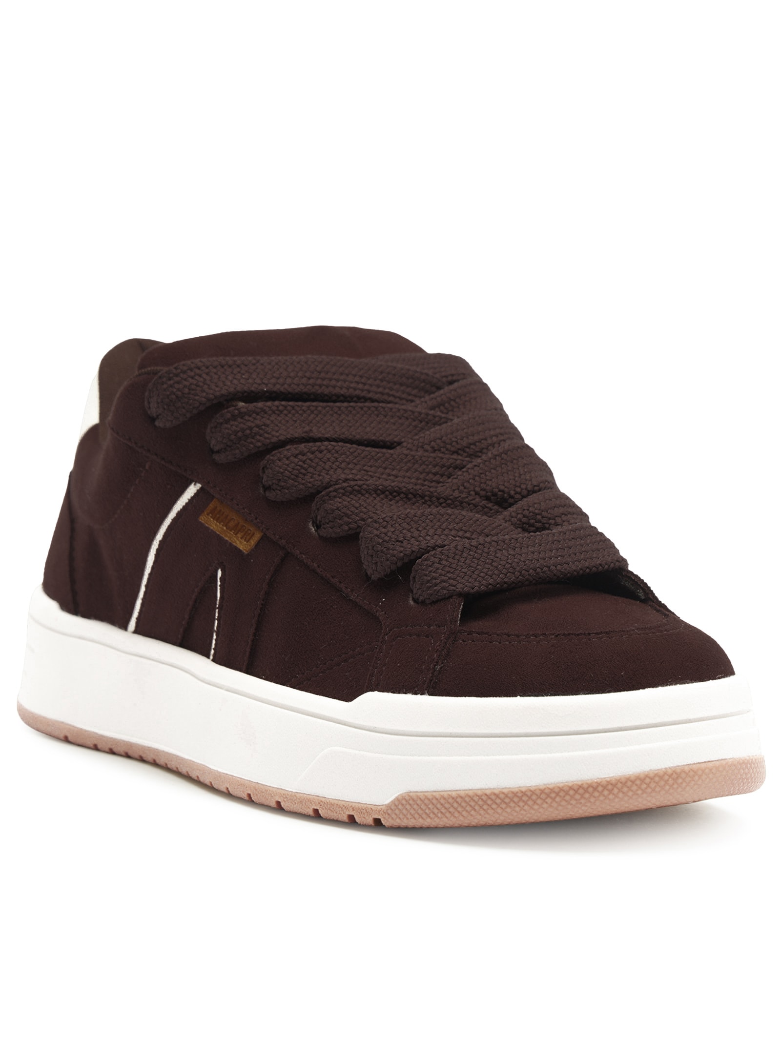 Tênis Feminino Casual Marrom Anacapri