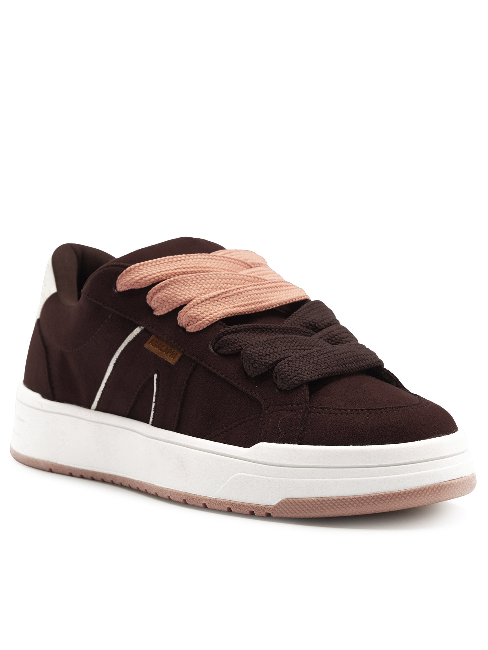 Tênis Feminino Casual Marrom Anacapri