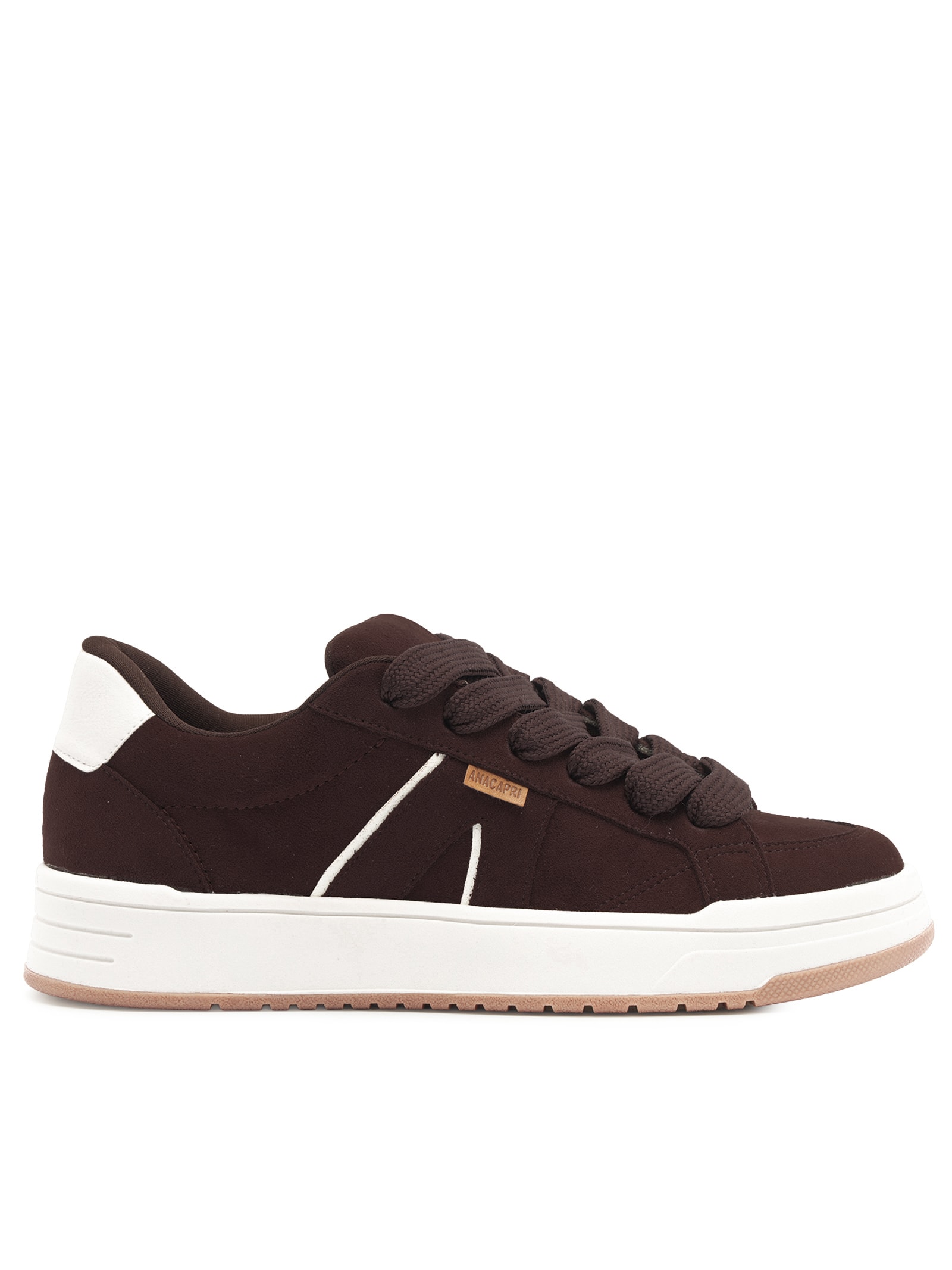 Tênis Feminino Casual Marrom Anacapri