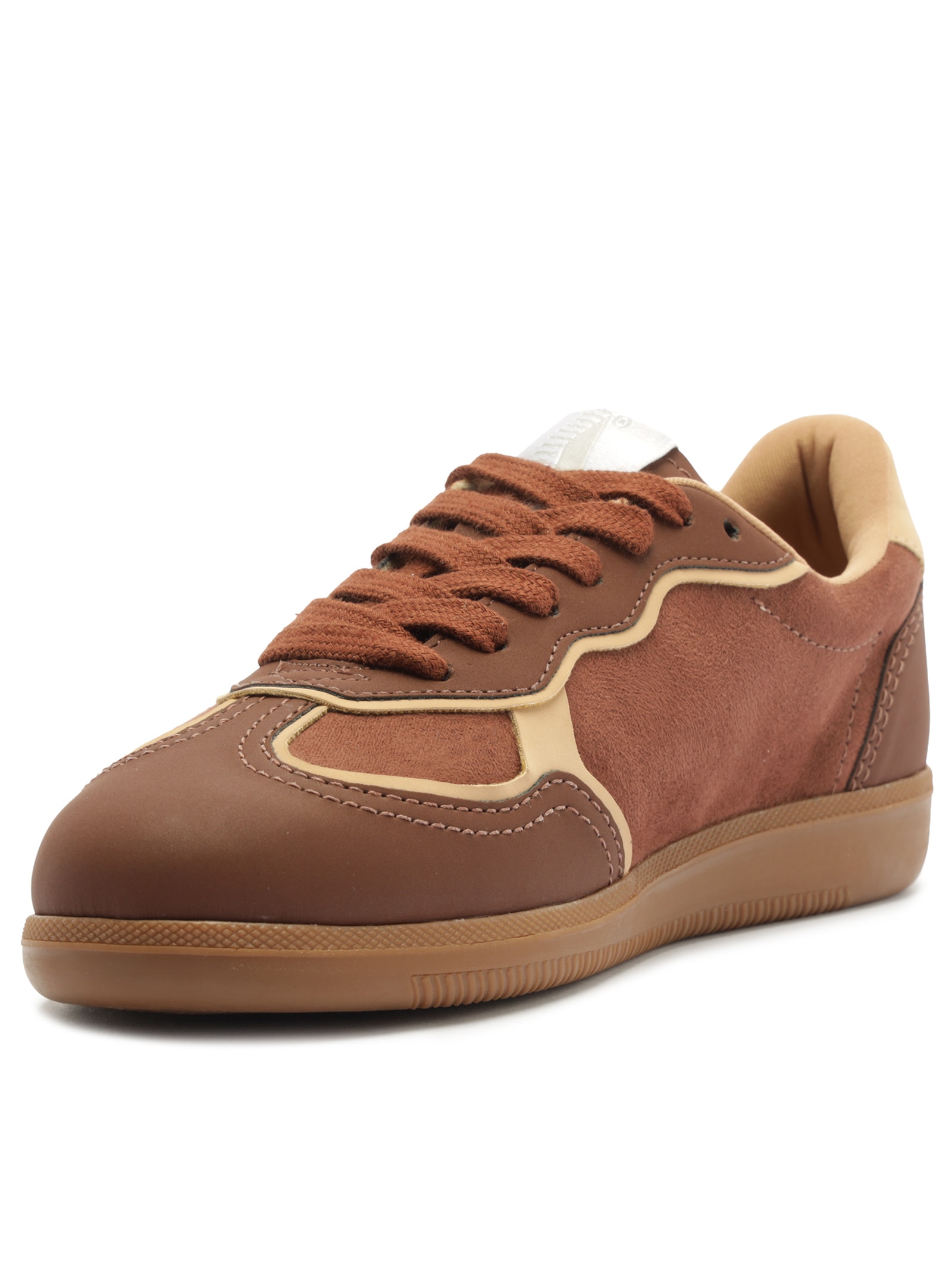 Tênis Feminino Casual Rubino Marrom Anacapri