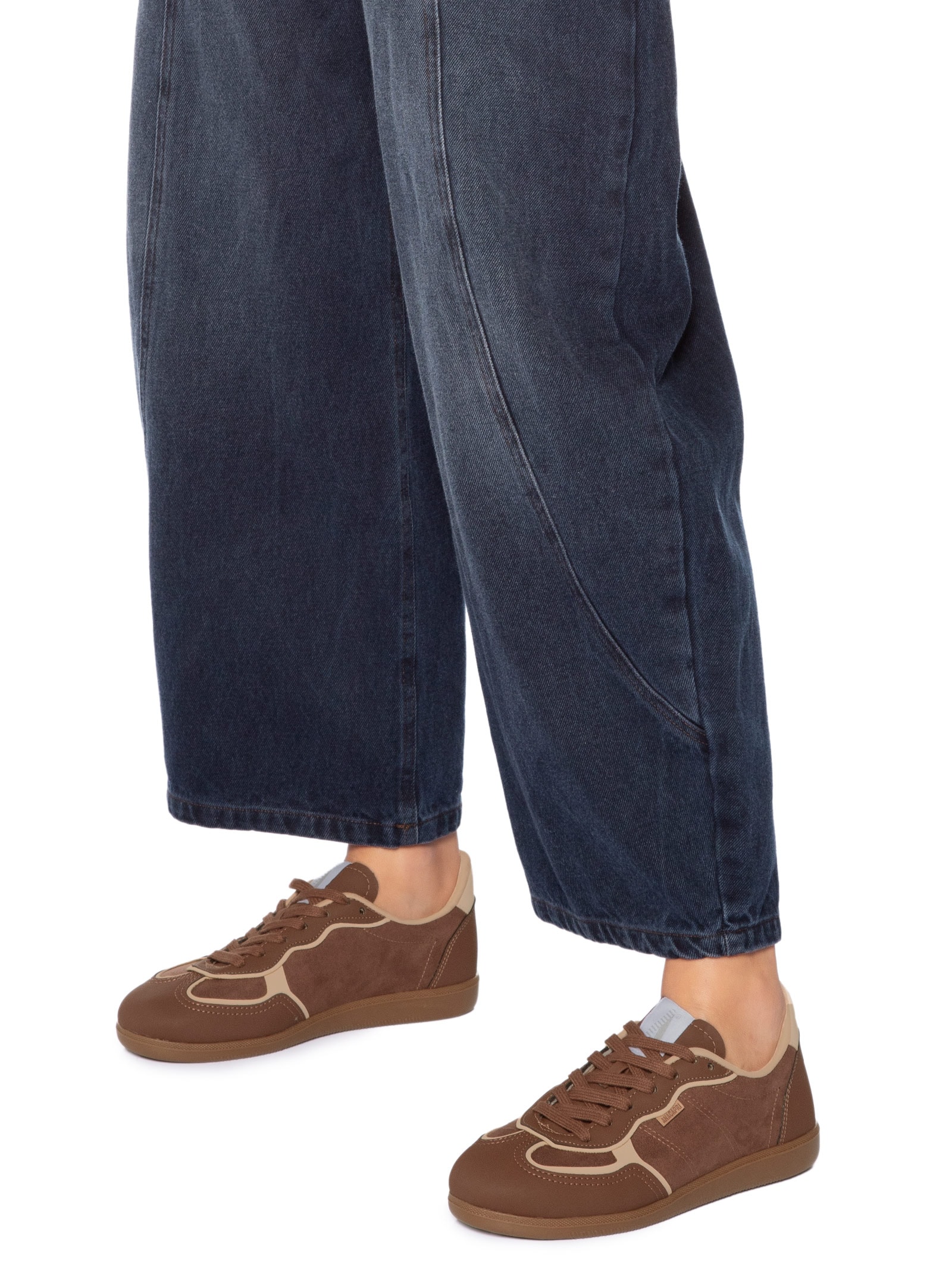 Tênis Feminino Casual Rubino Marrom Anacapri