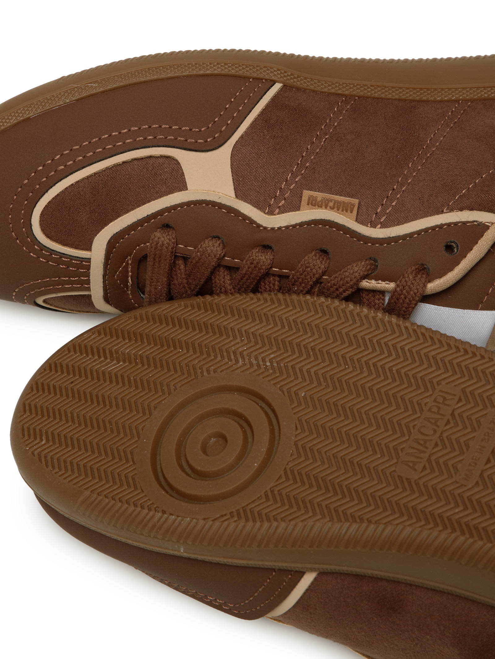 Tênis Feminino Casual Rubino Marrom Anacapri