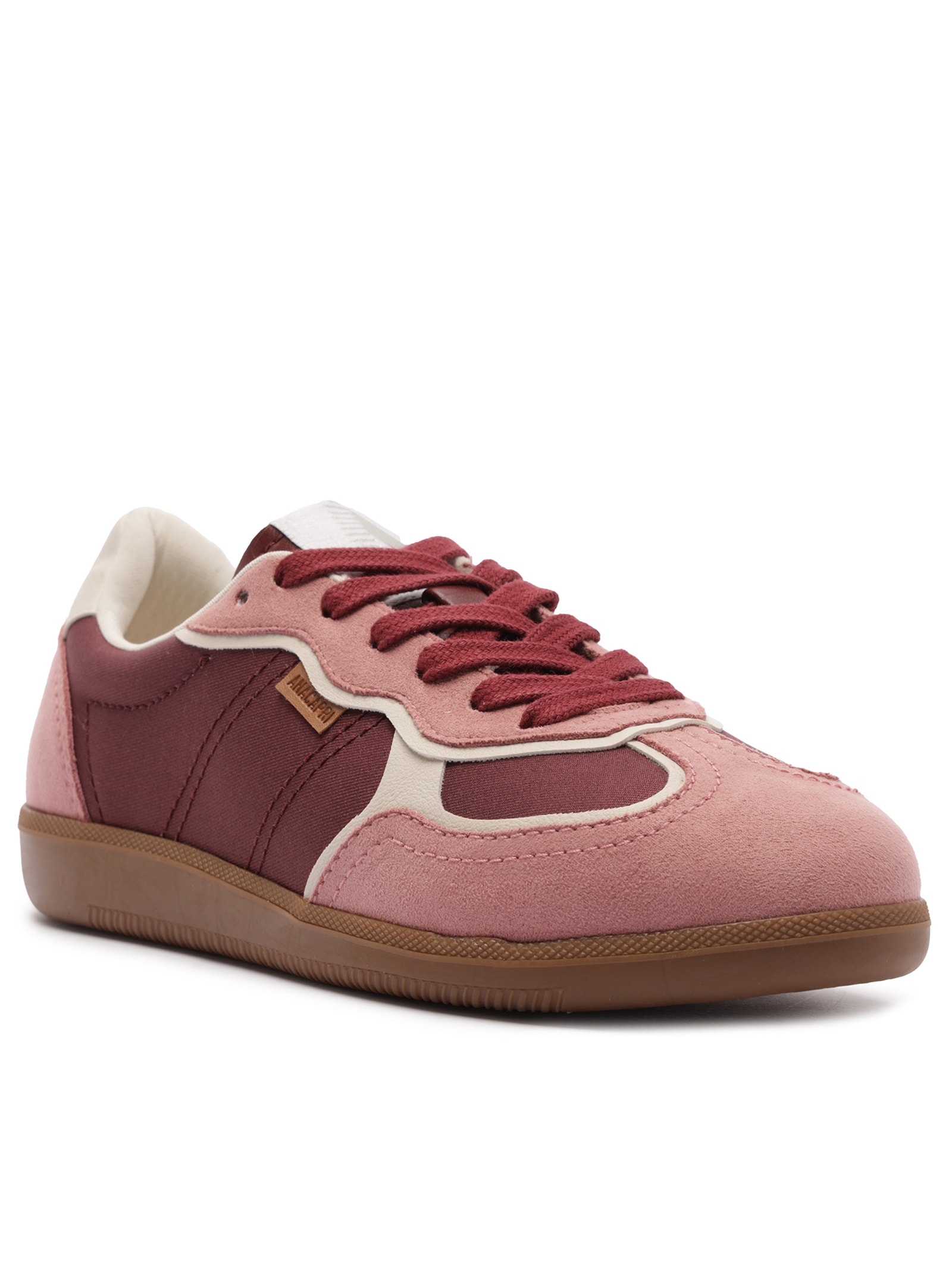 Tênis Feminino Casual Rubino Rosa Anacapri