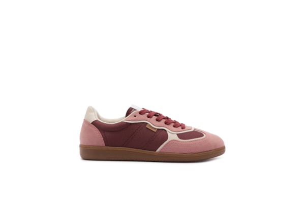 Tênis Feminino Casual Rubino - Rosa