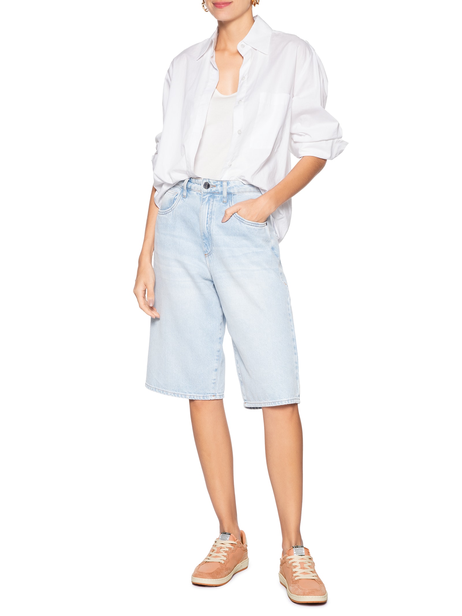 Tênis Feminino Casual Soft Calf Lisboa/ Heavy Suede Rosa Schutz