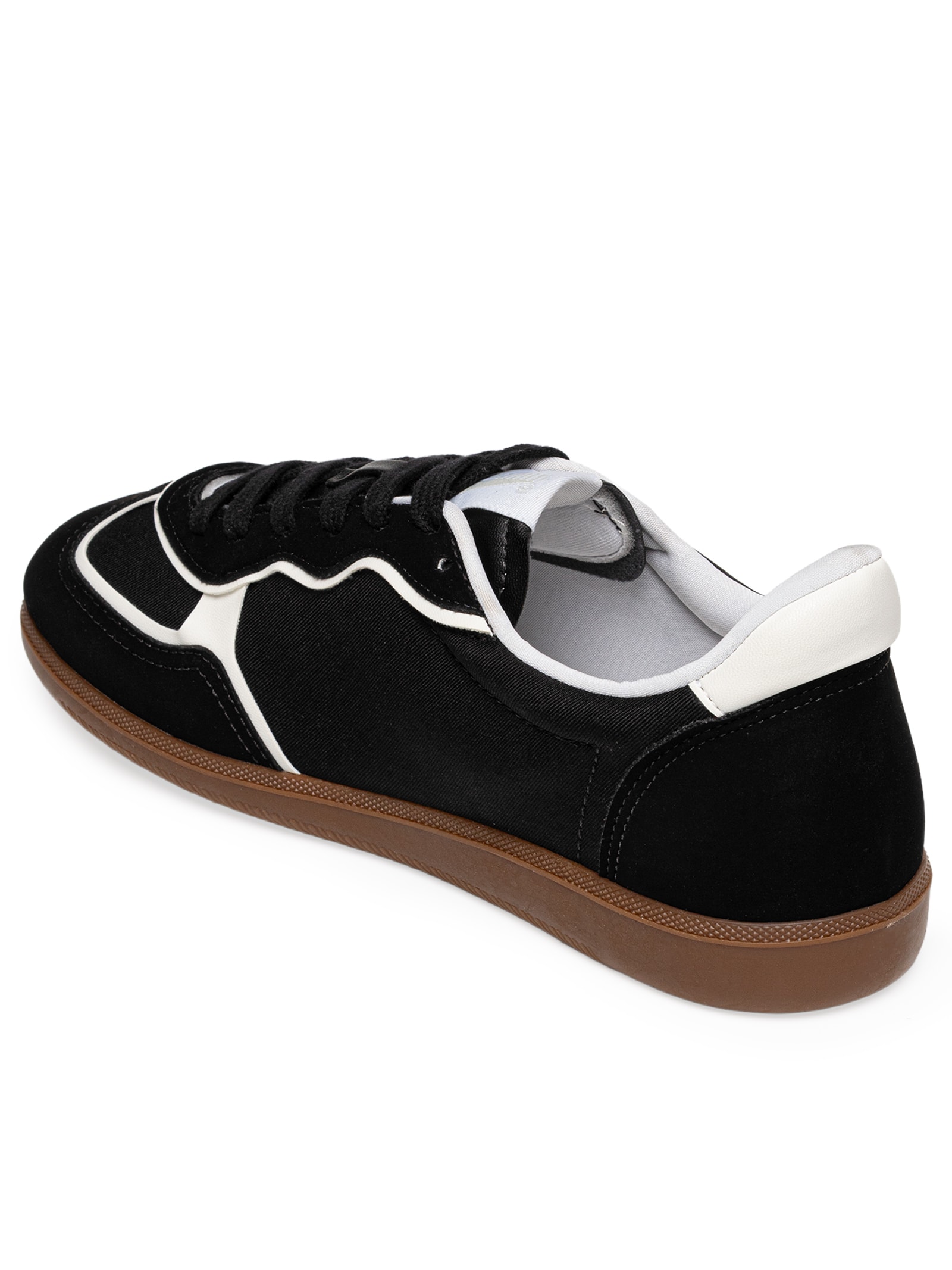 Tênis Feminino Casual – Preto Anacapri