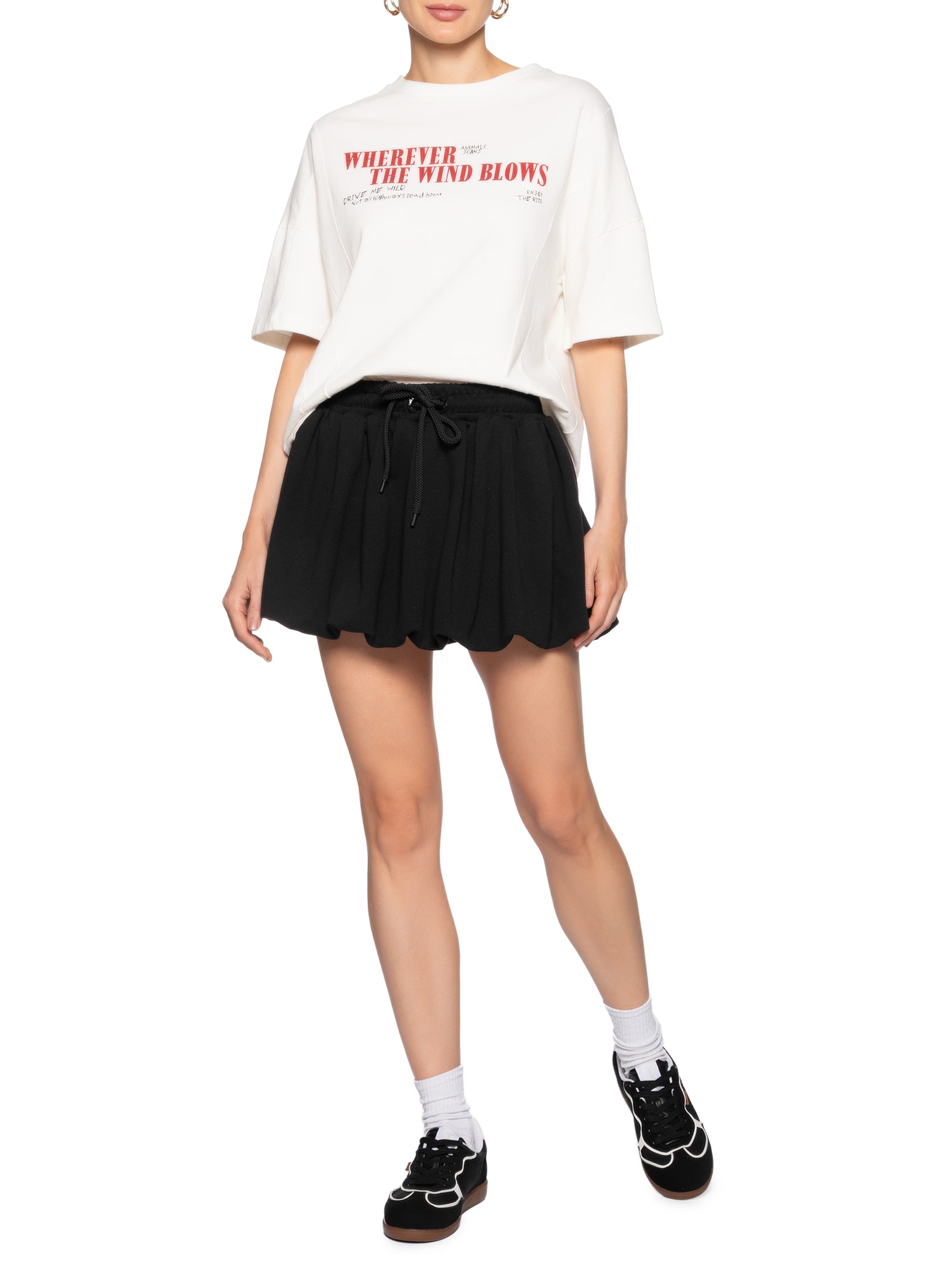 Tênis Feminino Casual – Preto Anacapri