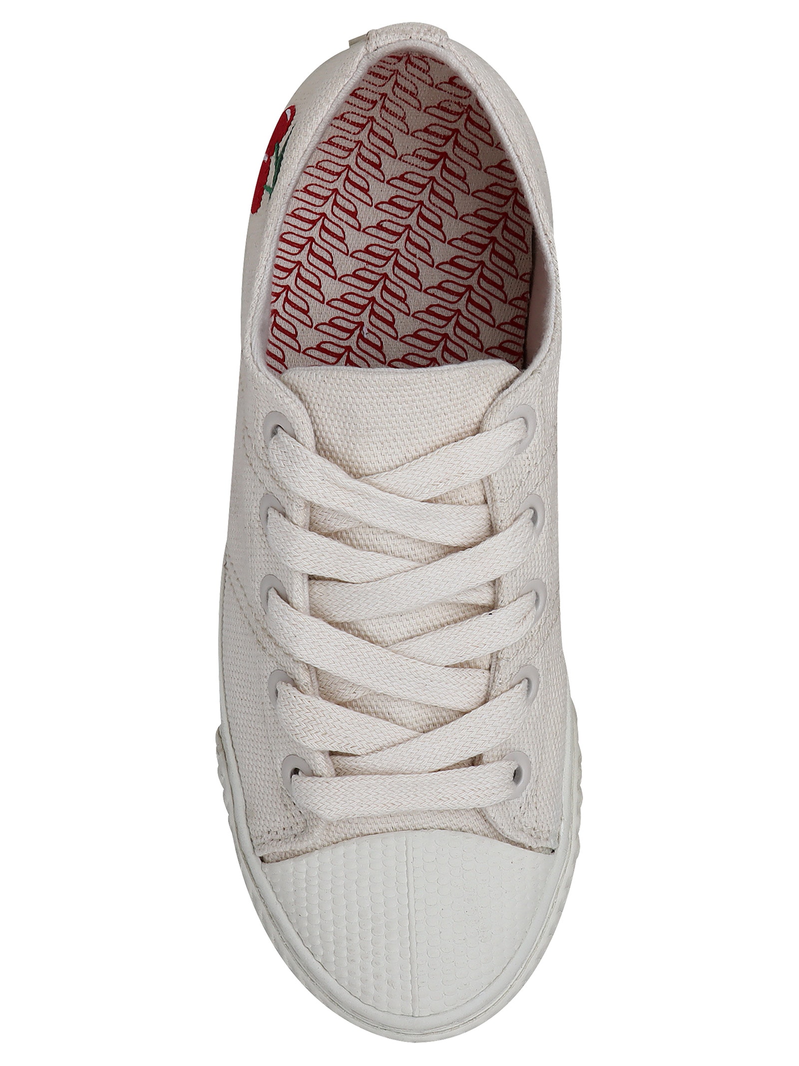 Tênis Feminino Cereja Branco Bamba