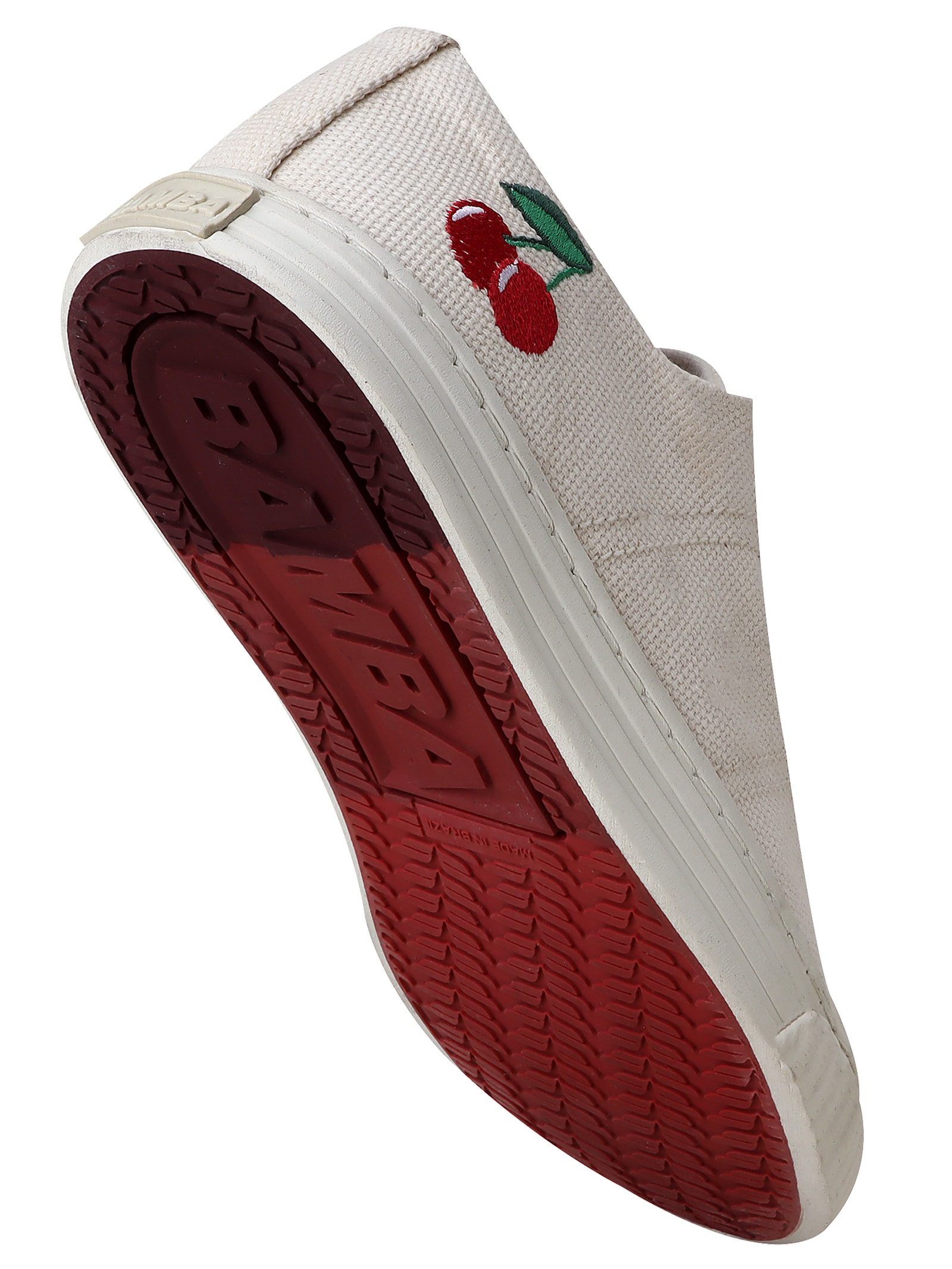 Tênis Feminino Cereja Branco Bamba