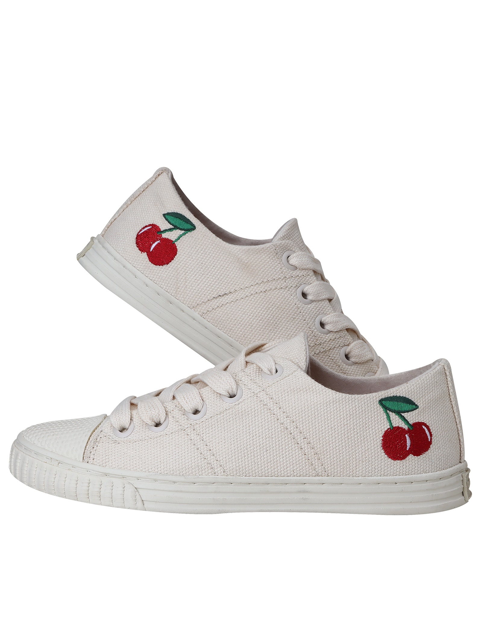 Tênis Feminino Cereja Branco Bamba