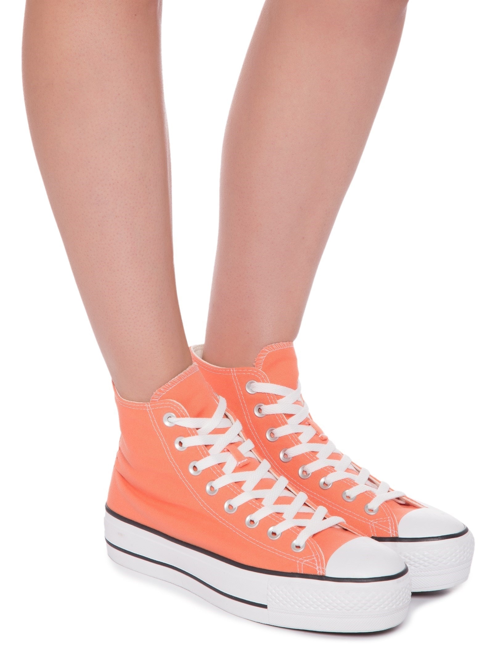 Tênis Feminino Chuck Taylor All Star Lift Seasonal Laranja Converse