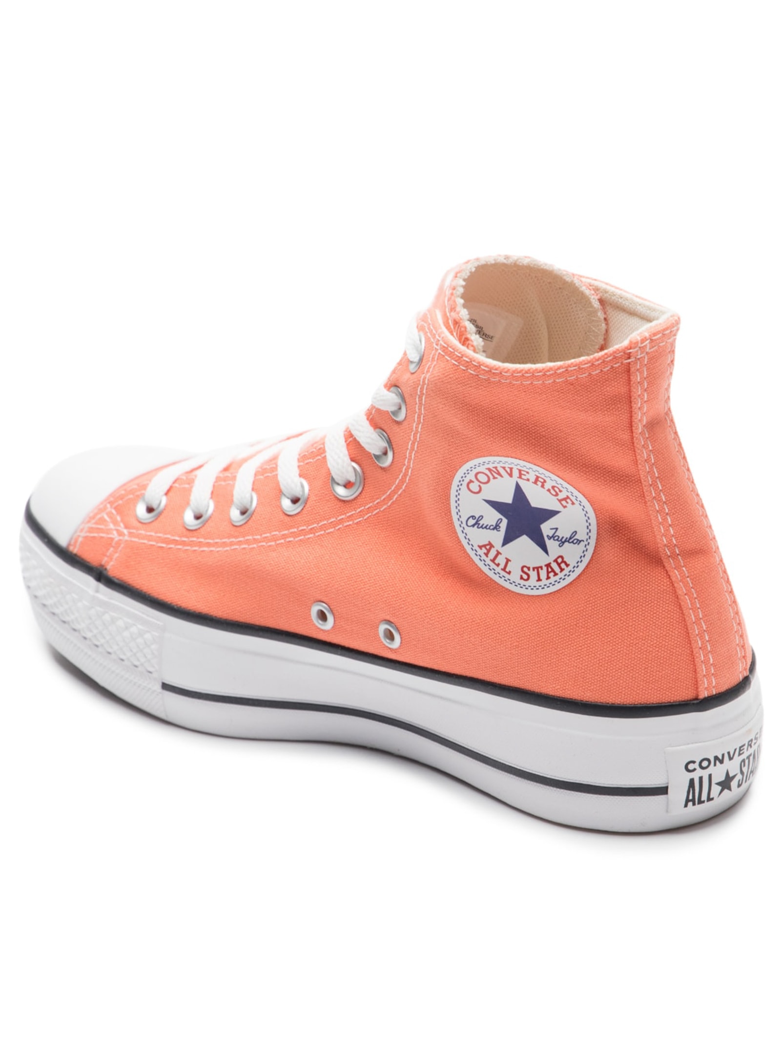 Tênis Feminino Chuck Taylor All Star Lift Seasonal Laranja Converse