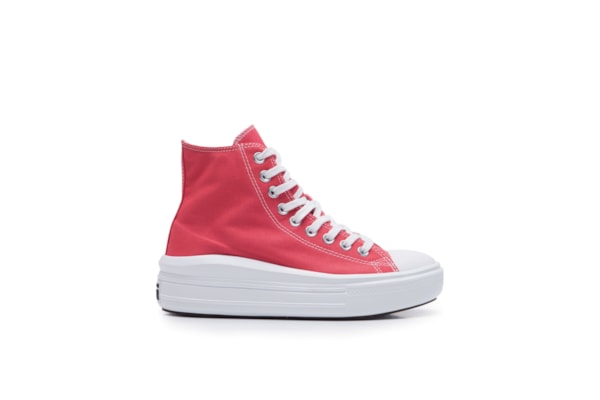 Tênis Feminino Chuck Taylor All Star Move Seasonal - Vermelho