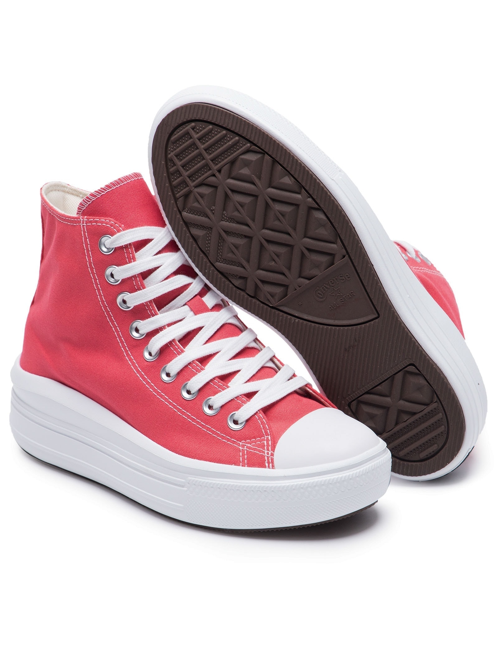 Tênis Feminino Chuck Taylor All Star Move Seasonal Vermelho Converse