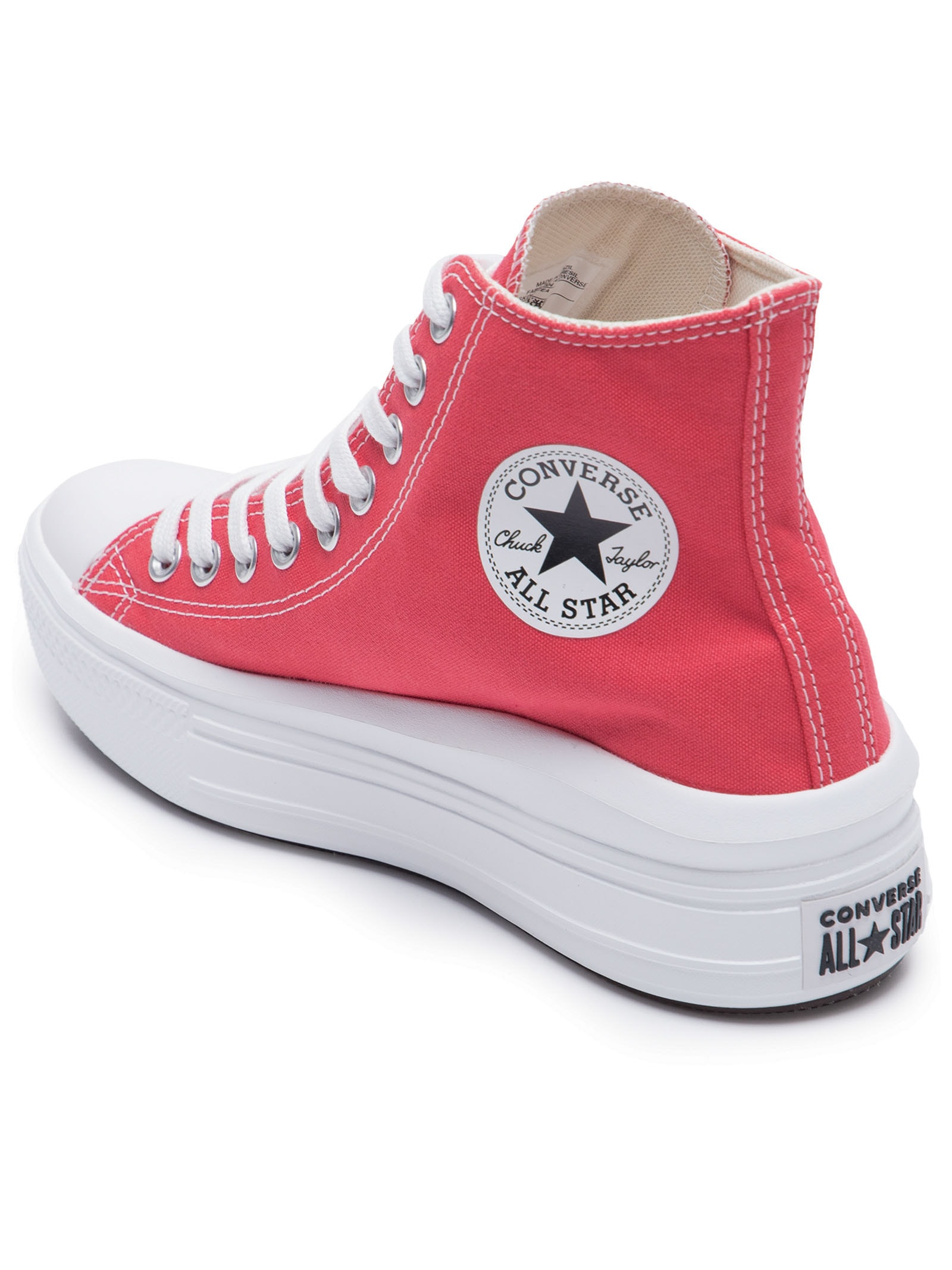 All star converse shops feminino vermelho