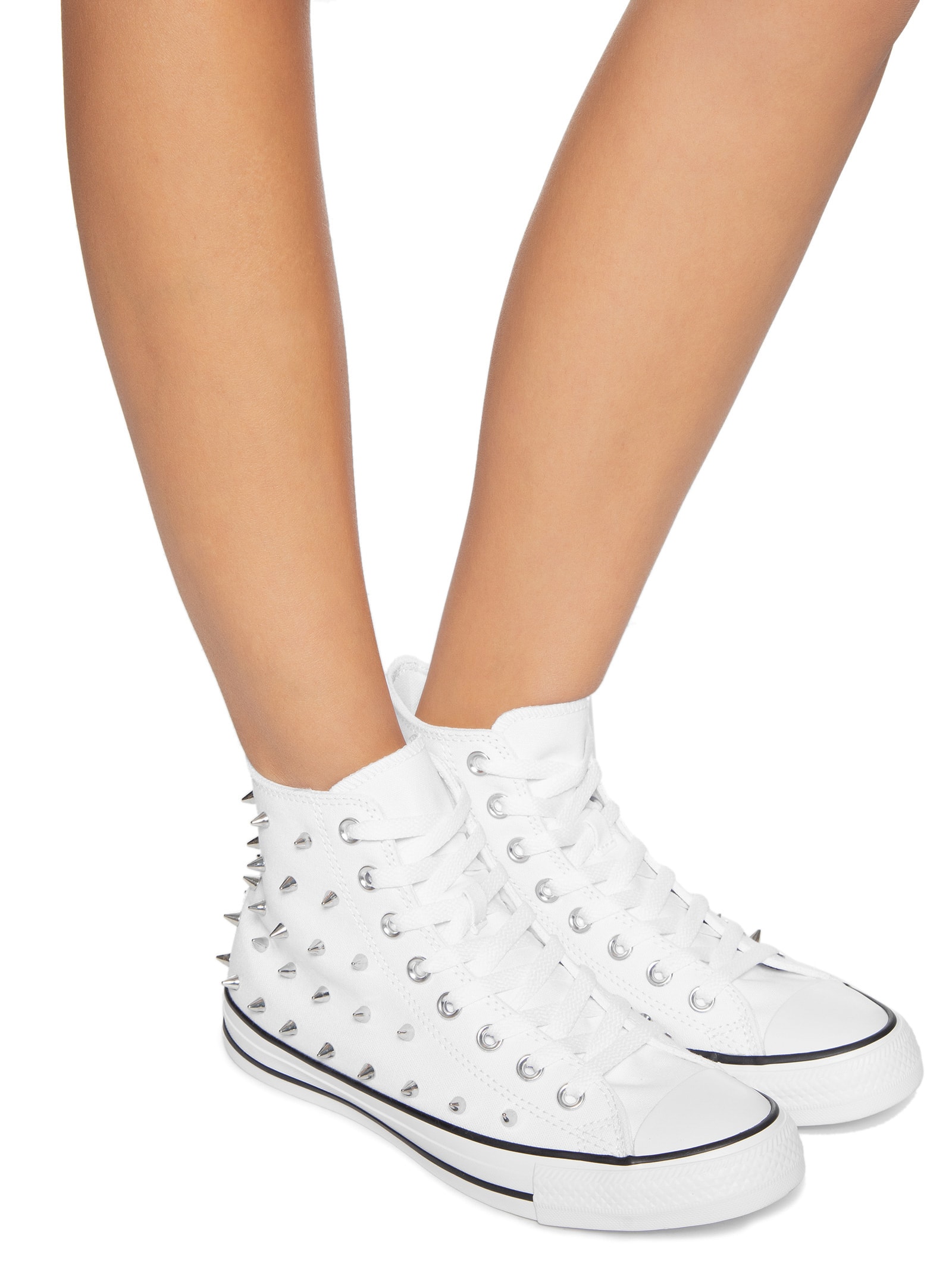 Converse Tênis Feminino Chuck Taylor All Star Studded Off White