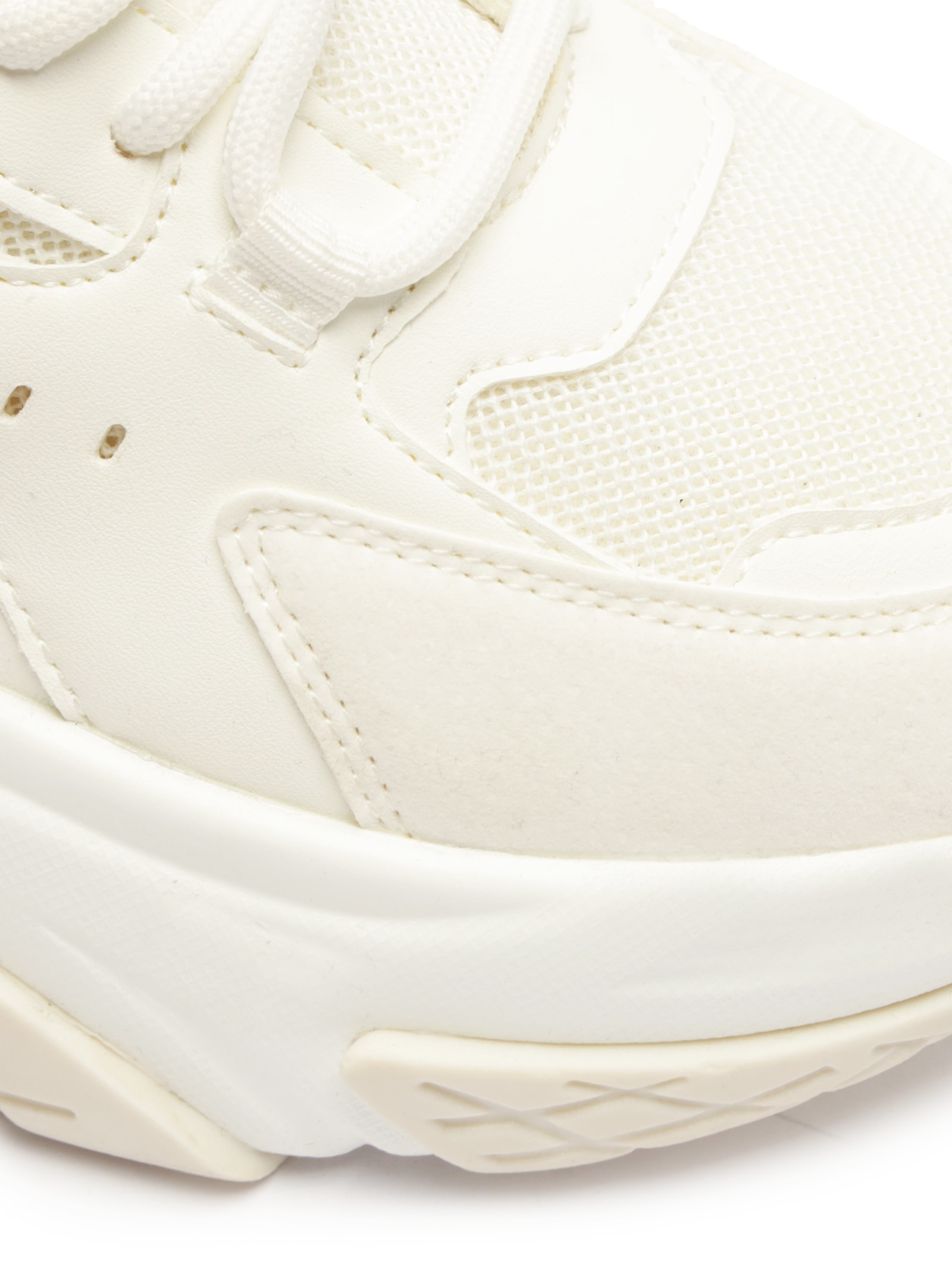 kinoppppp ◡̈⃝　CBN WHT／NVY S Tênis Feminino Chunky Vivi - Branco - Anacapri